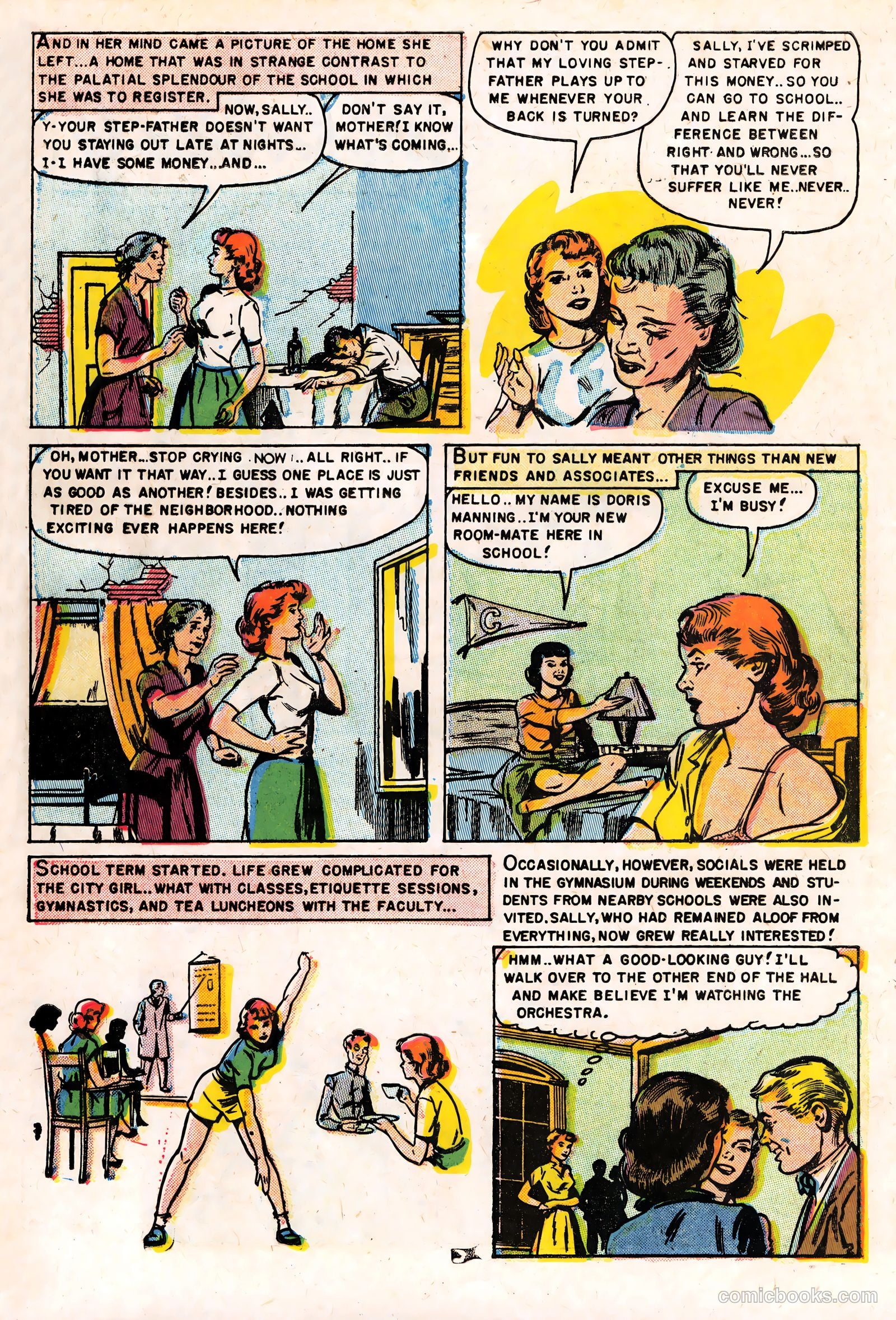 Realistic Romances #16 (1954) — page 4 of 36