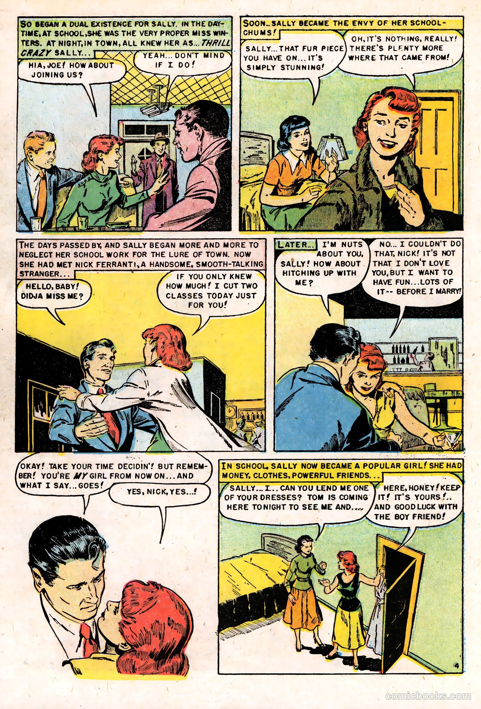 Realistic Romances #16 (1954) — page 7 of 36