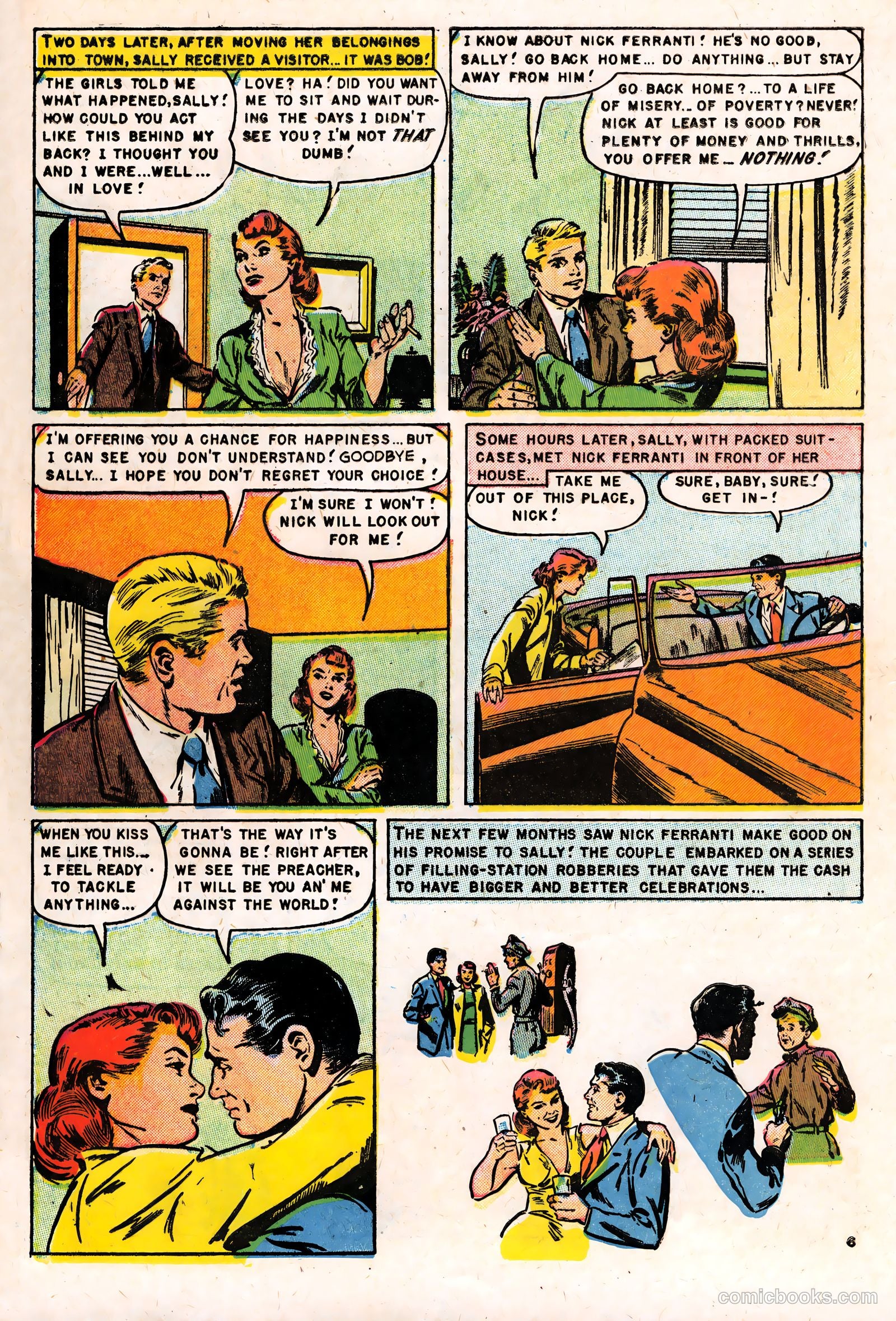 Realistic Romances #16 (1954) — page 9 of 36