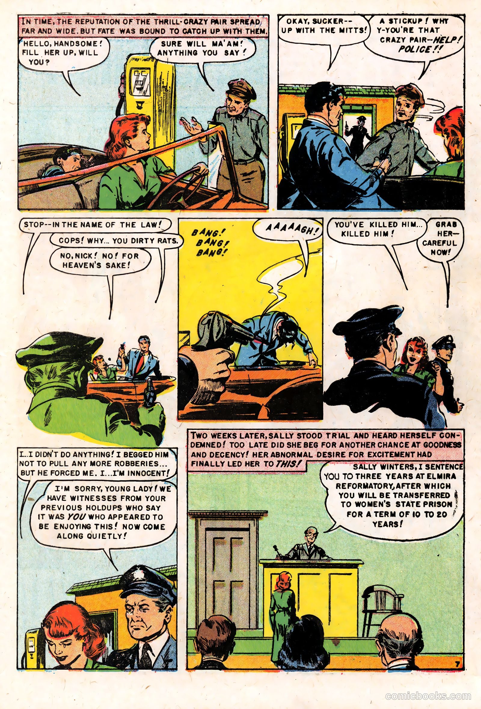 Realistic Romances #16 (1954) — page 10 of 36