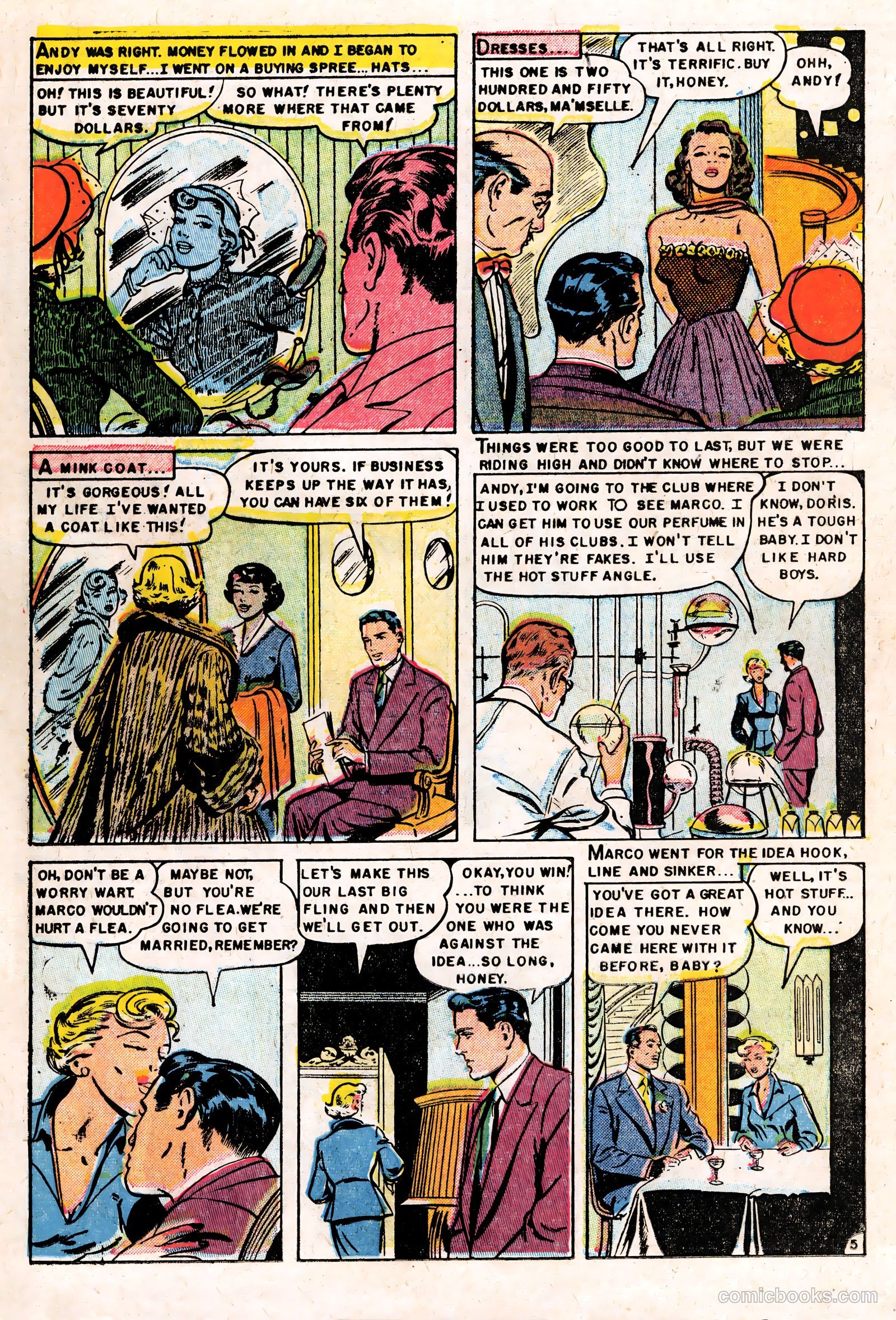 Realistic Romances #16 (1954) — page 15 of 36