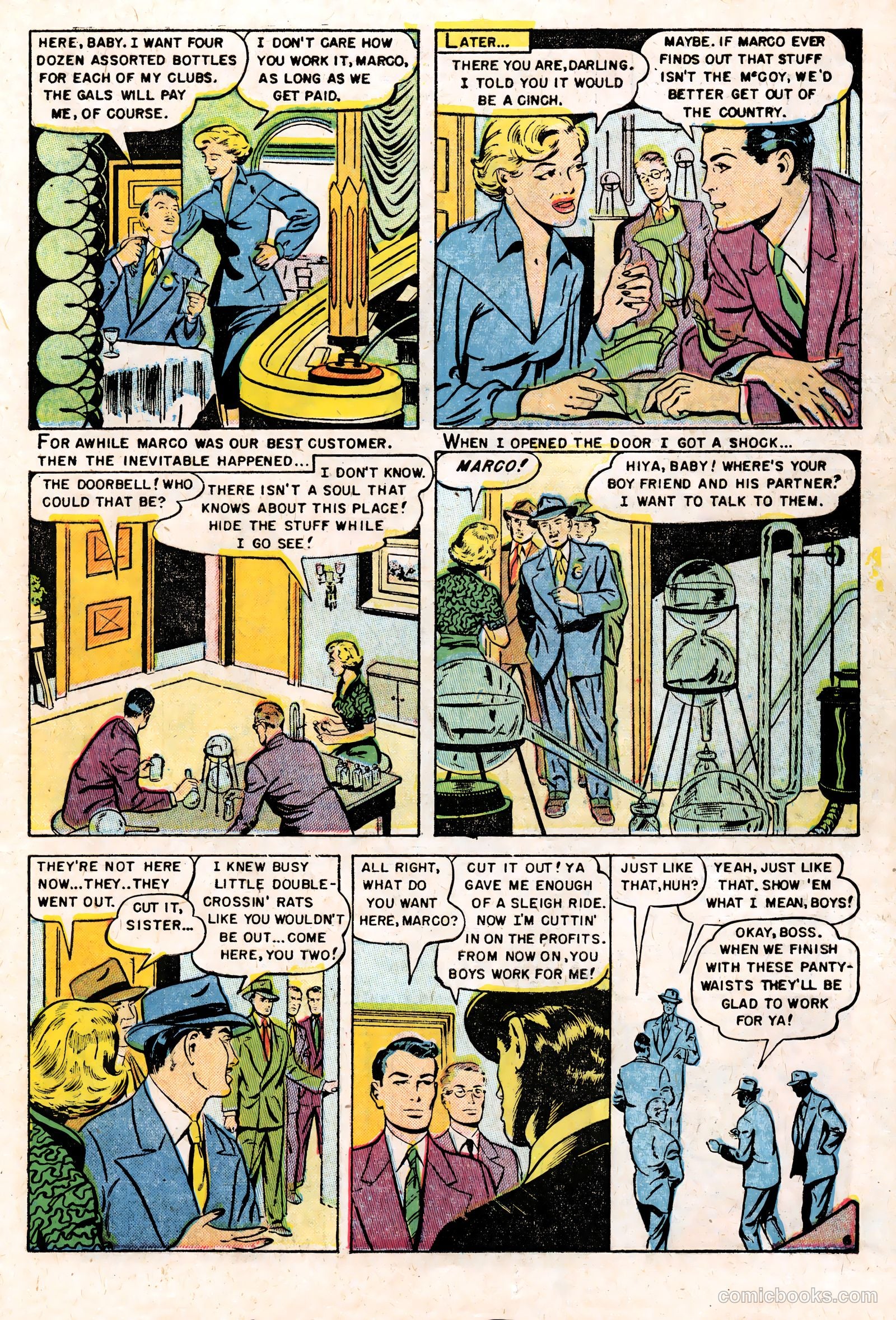 Realistic Romances #16 (1954) — page 16 of 36