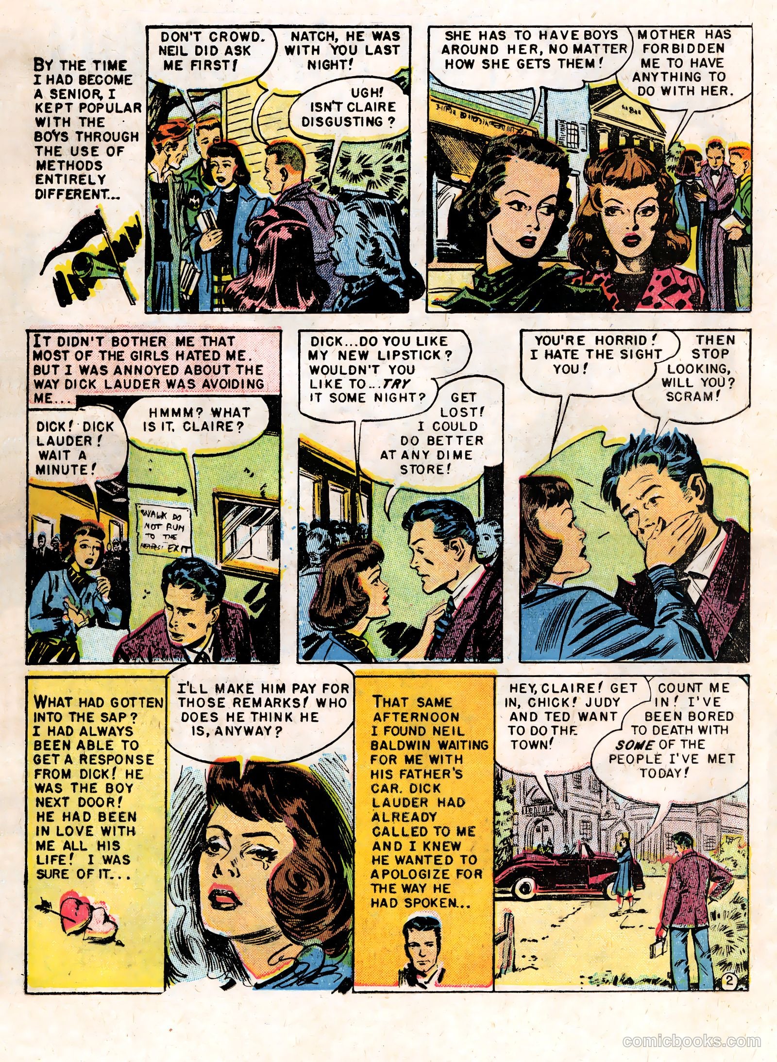Realistic Romances #16 (1954) — page 19 of 36