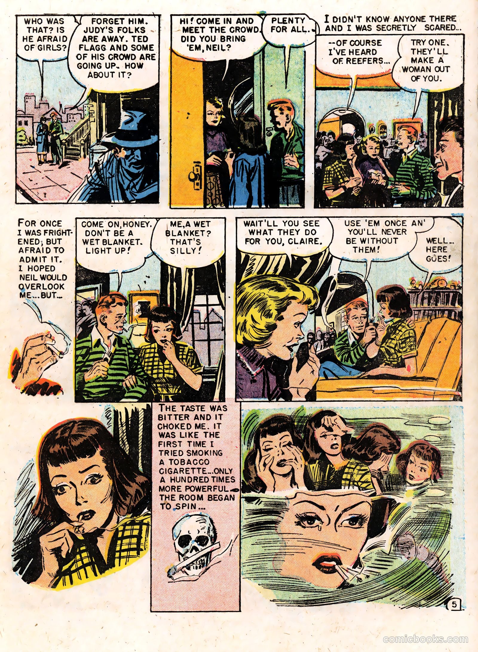 Realistic Romances #16 (1954) — page 22 of 36