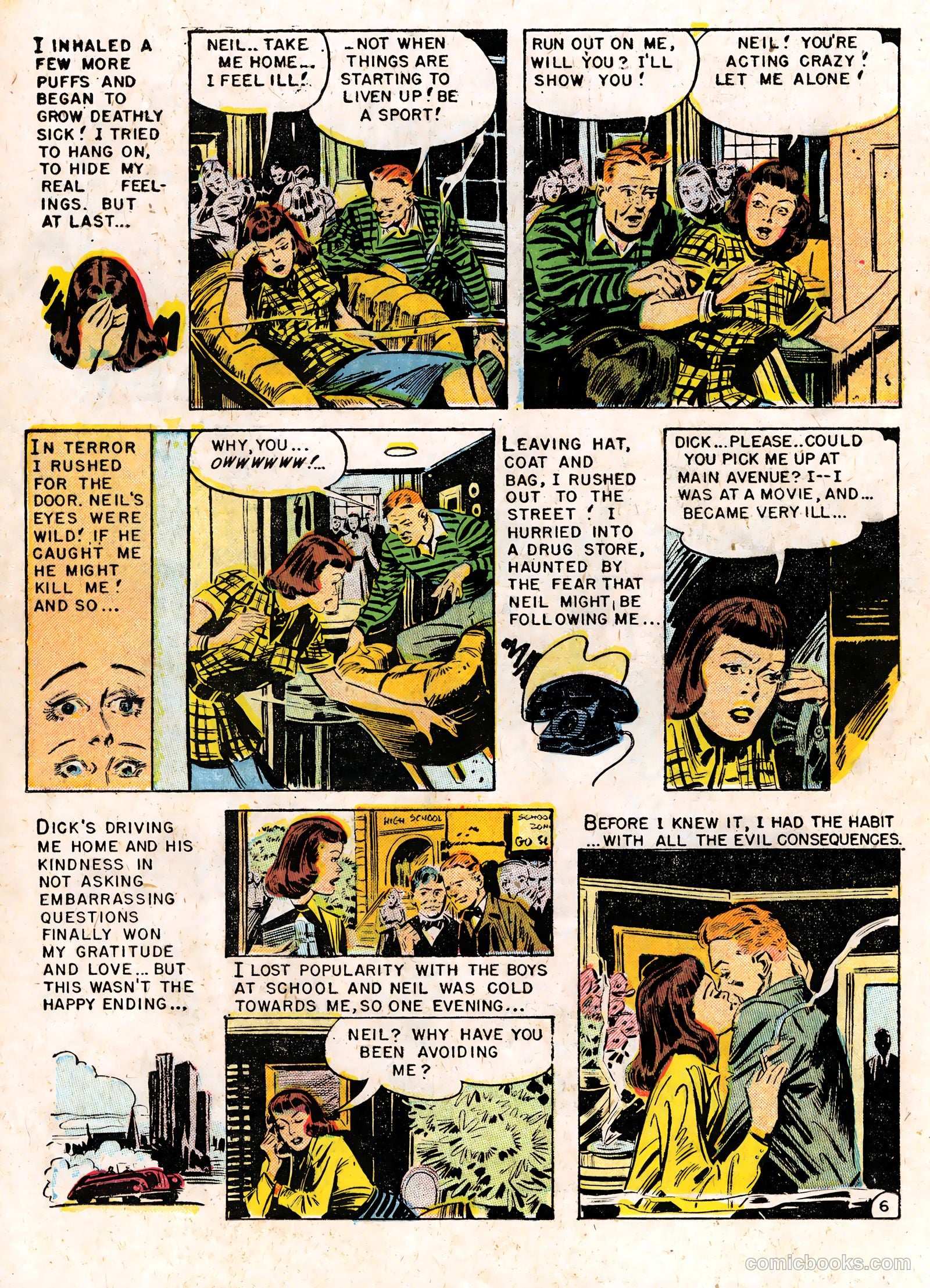 Realistic Romances #16 (1954) — page 23 of 36