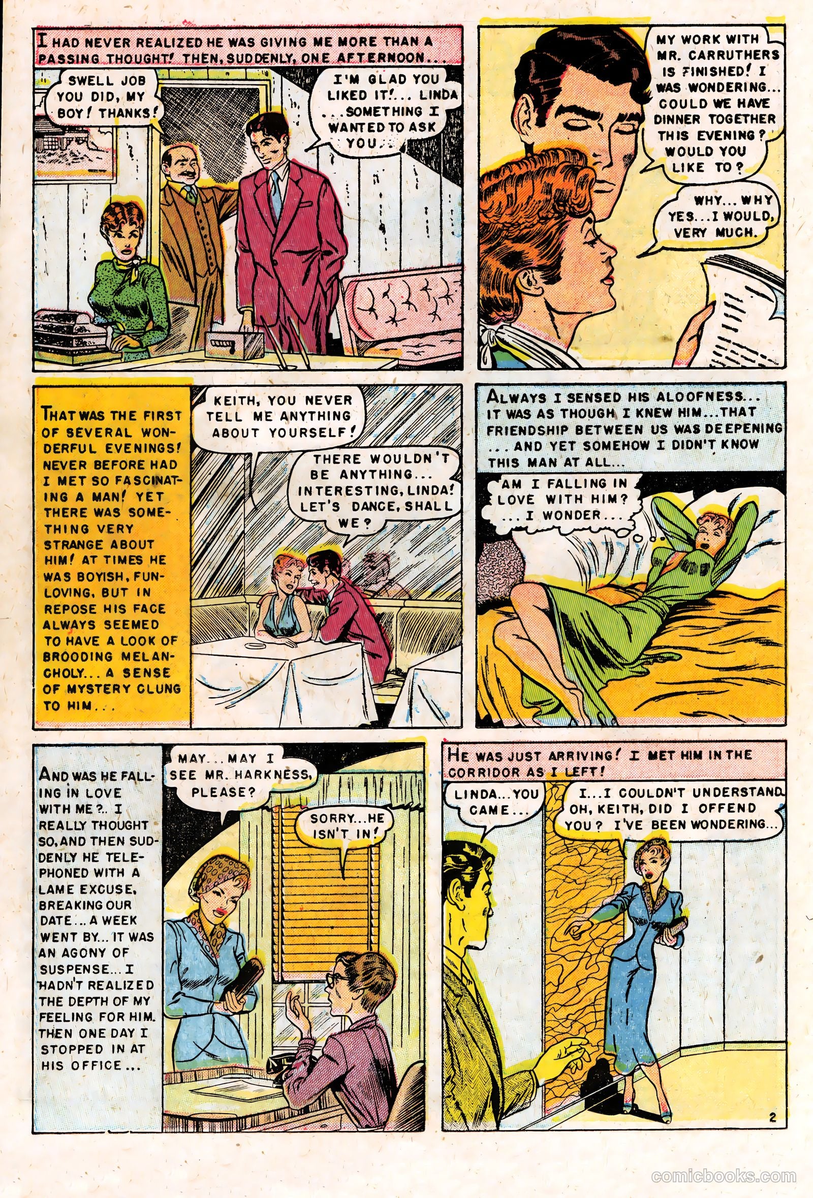 Realistic Romances #16 (1954) — page 27 of 36