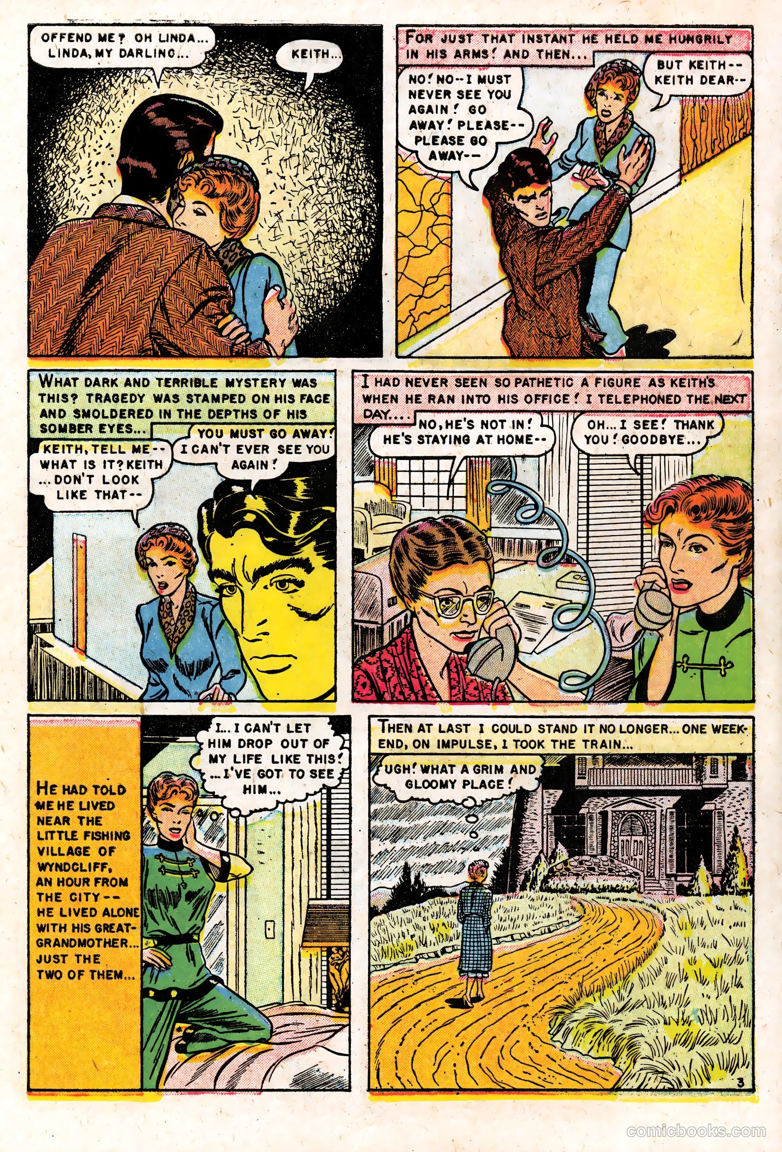 Realistic Romances #16 (1954) — page 28 of 36