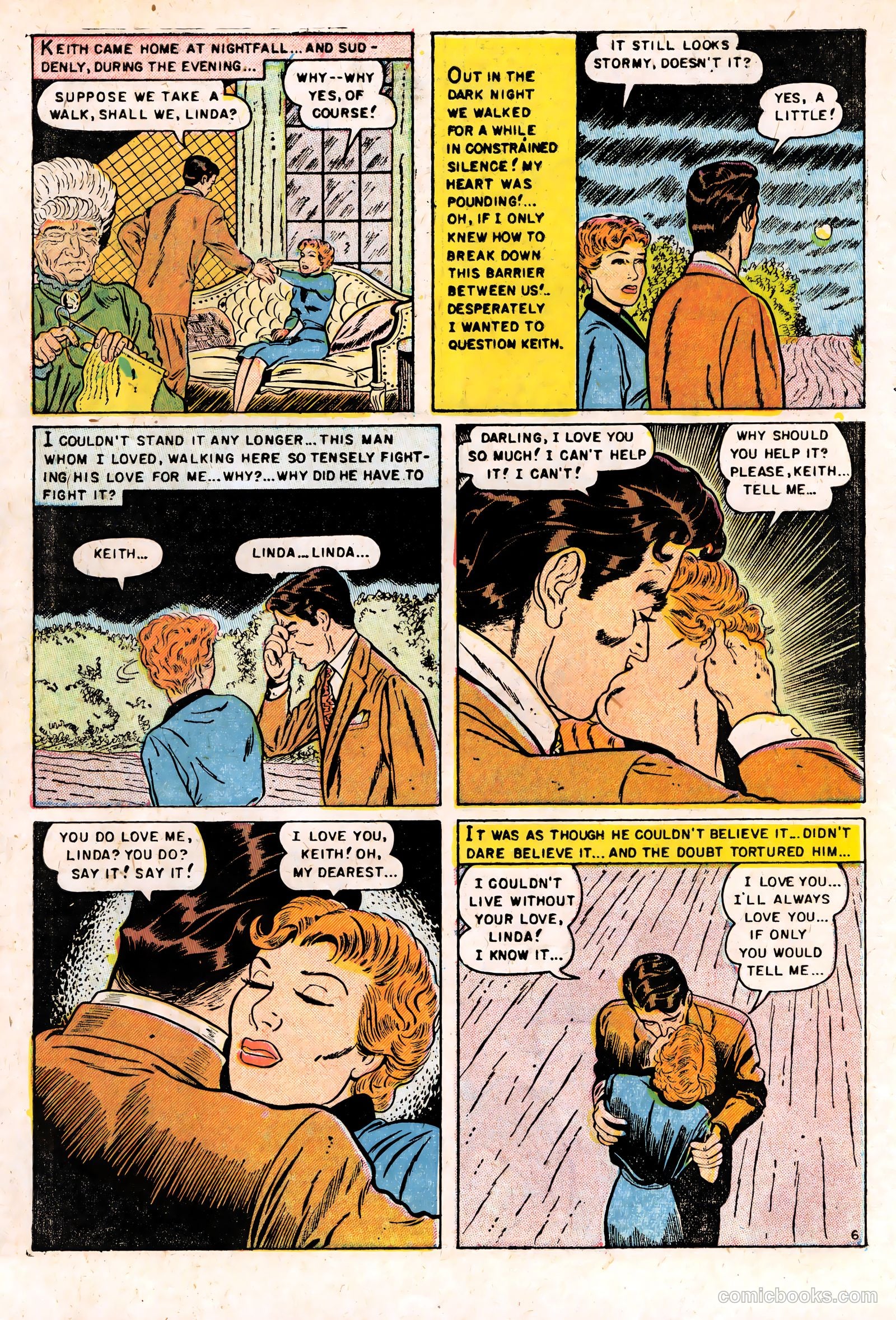 Realistic Romances #16 (1954) — page 31 of 36