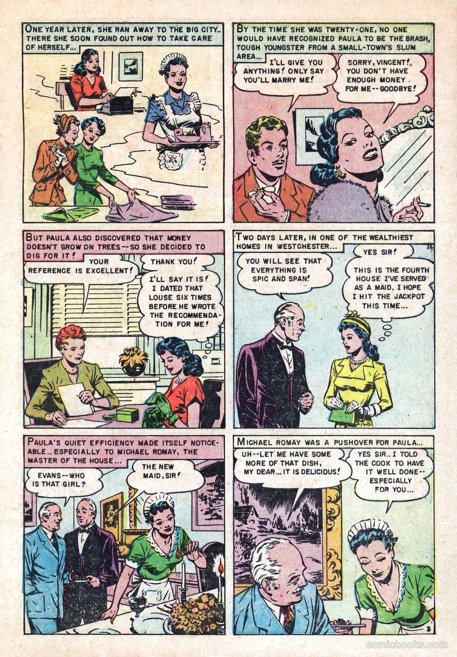 Realistic Romances #17 (1954) — page 5 of 37