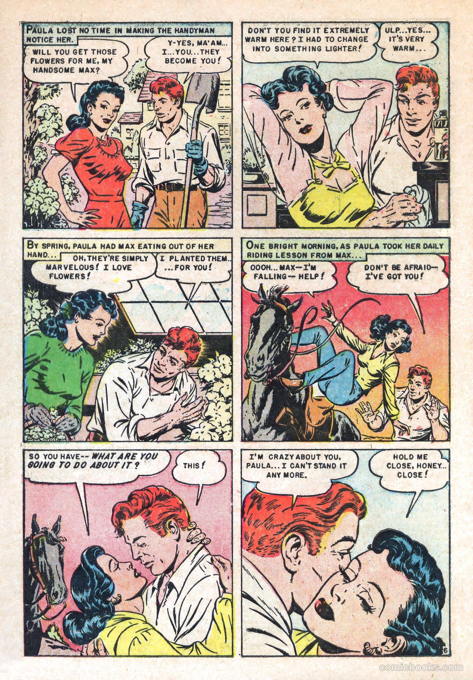 Realistic Romances #17 (1954) — page 8 of 37