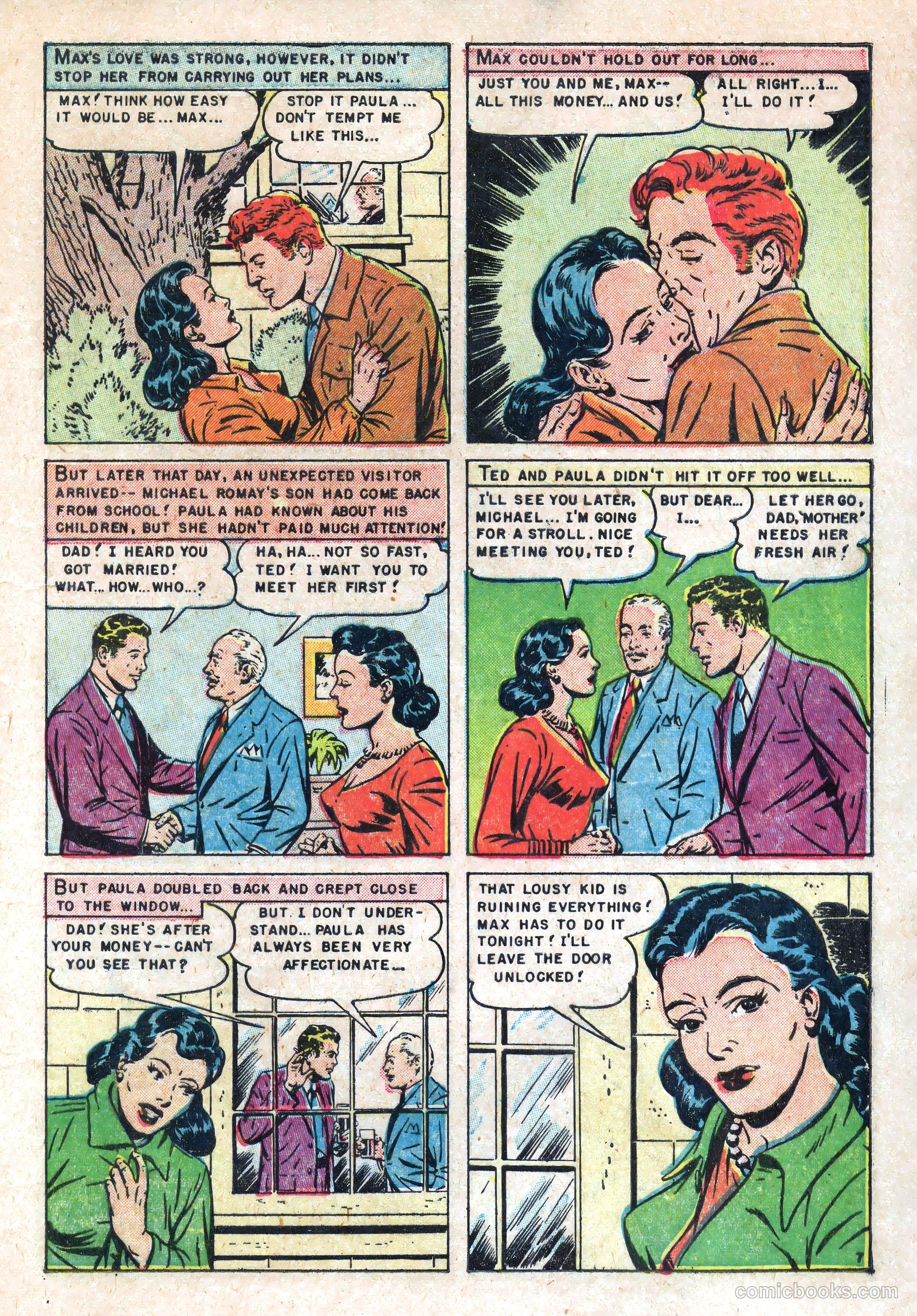 Realistic Romances #17 (1954) — page 9 of 37