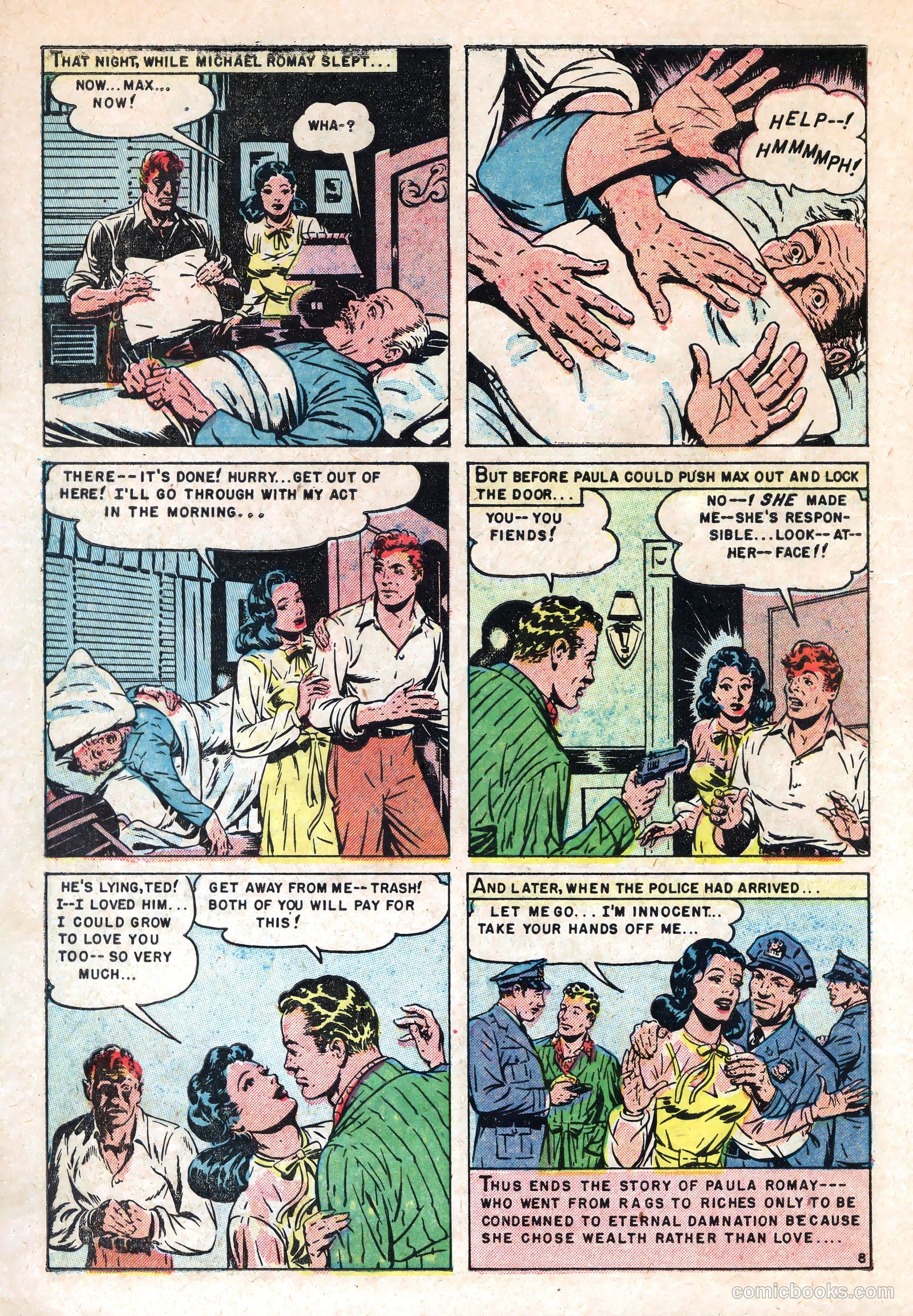 Realistic Romances #17 (1954) — page 10 of 37