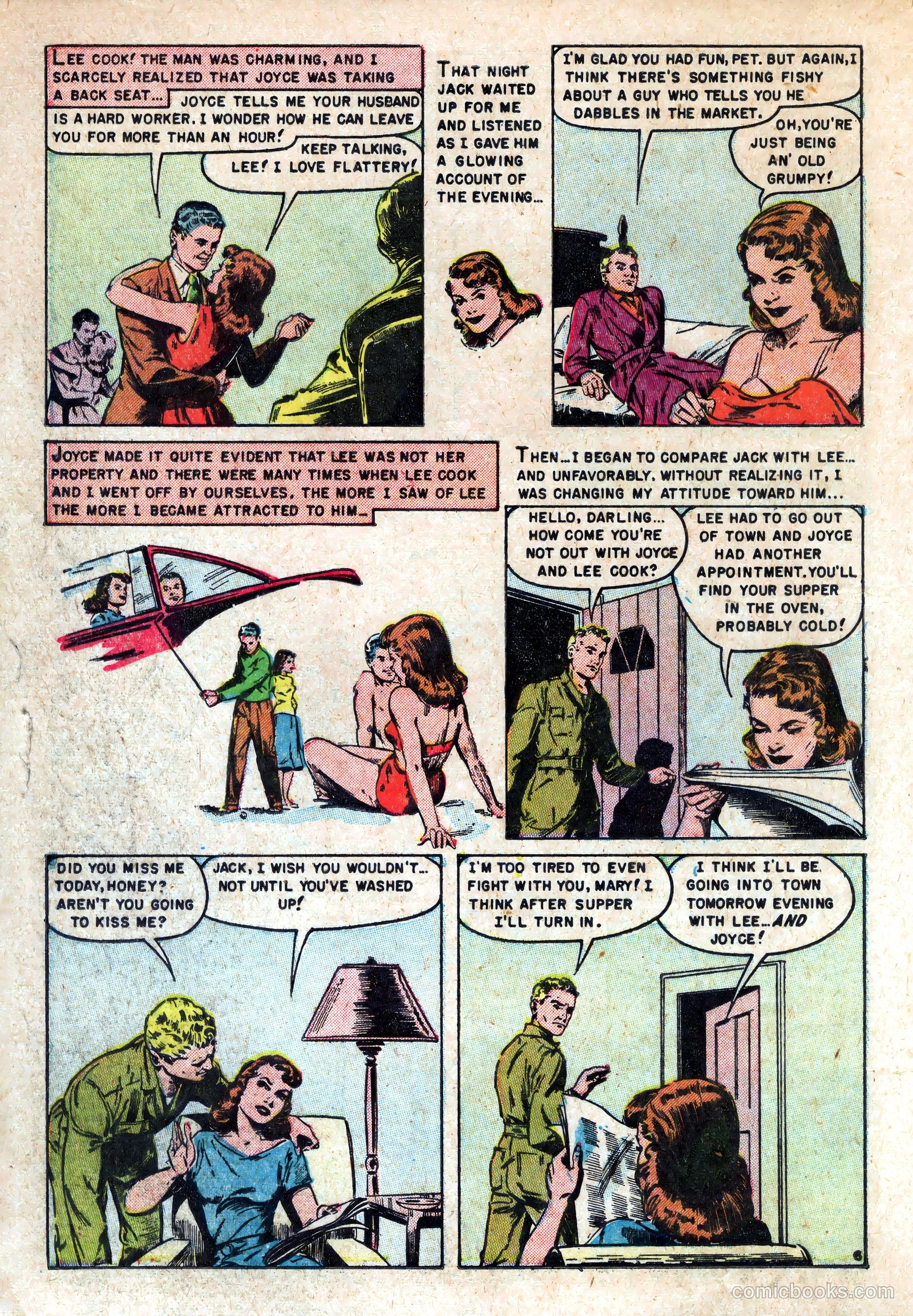 Realistic Romances #17 (1954) — page 16 of 37