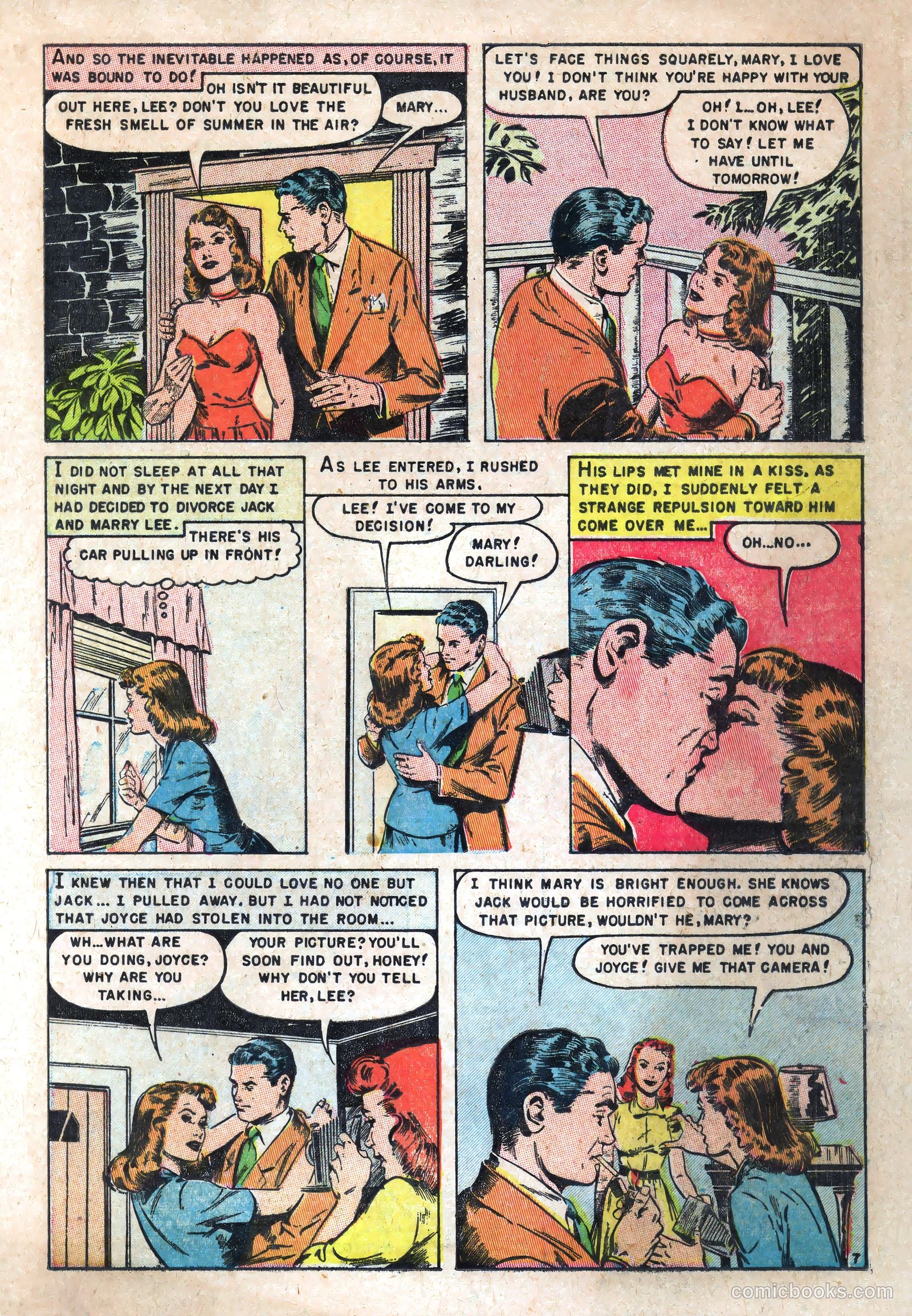 Realistic Romances #17 (1954) — page 17 of 37