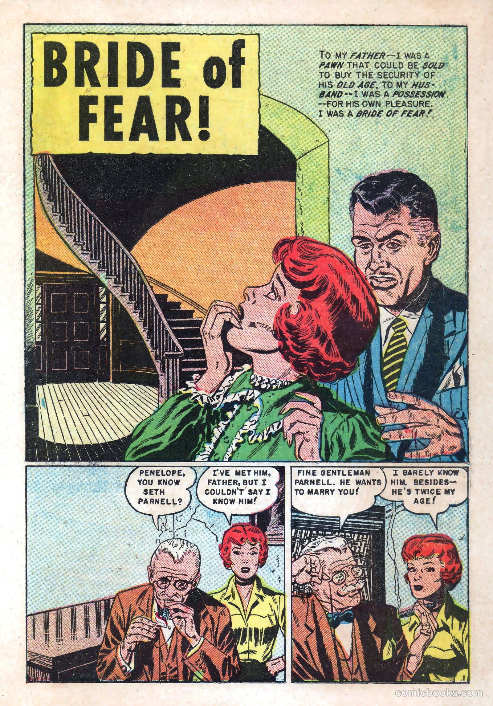 Realistic Romances #17 (1954) — page 19 of 37
