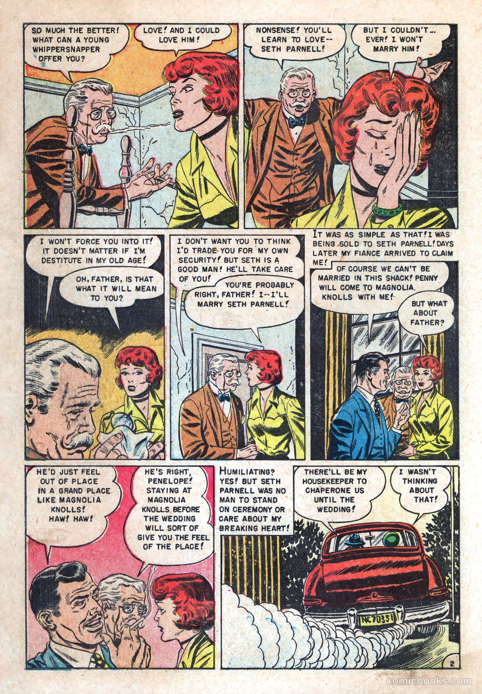 Realistic Romances #17 (1954) — page 20 of 37