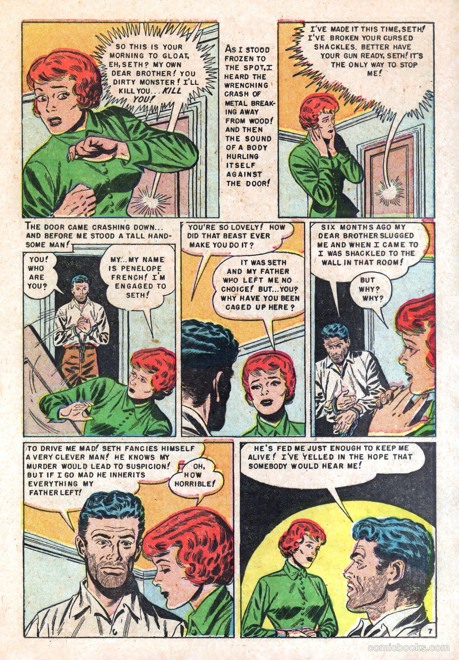 Realistic Romances #17 (1954) — page 25 of 37