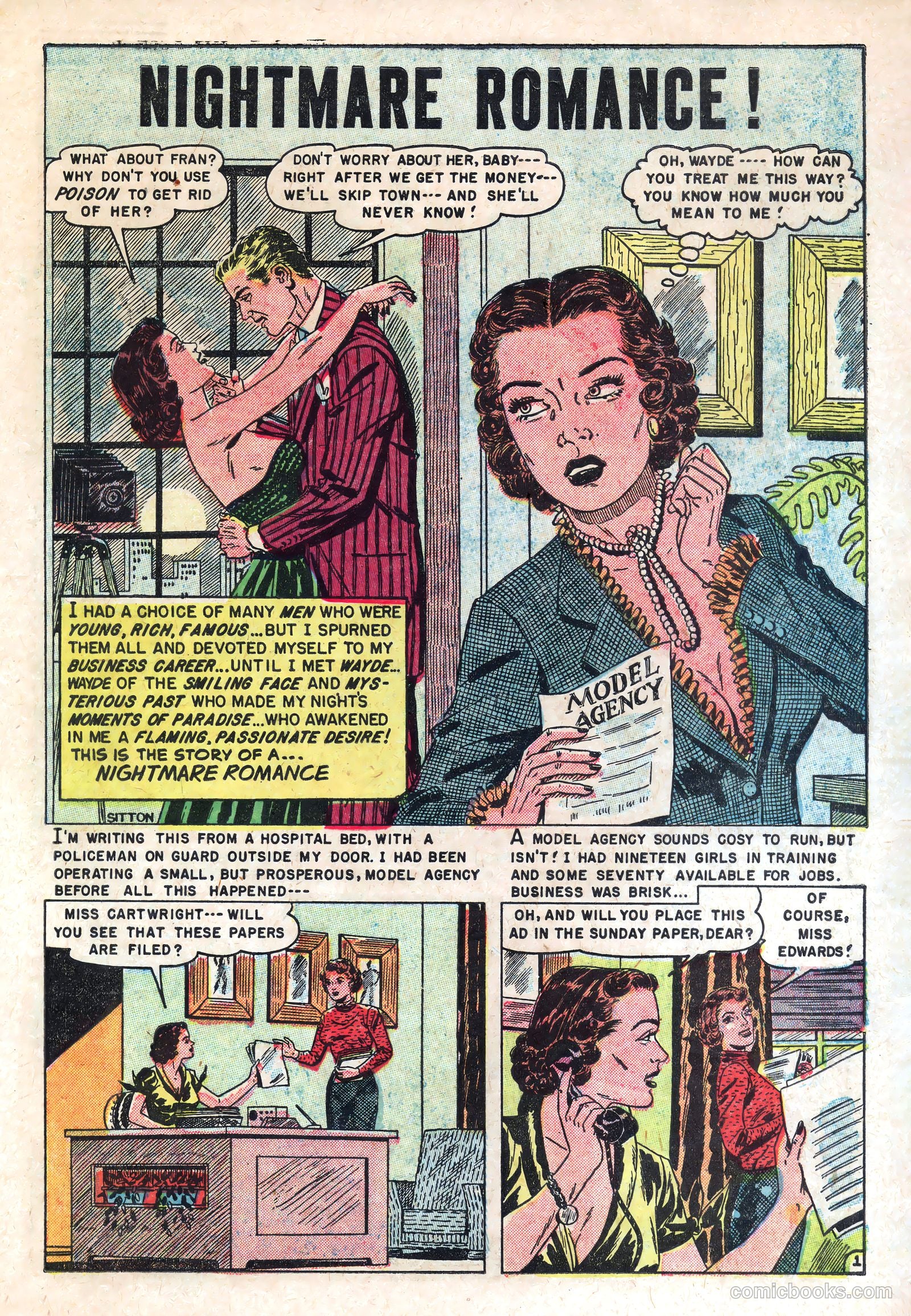Realistic Romances #17 (1954) — page 27 of 37