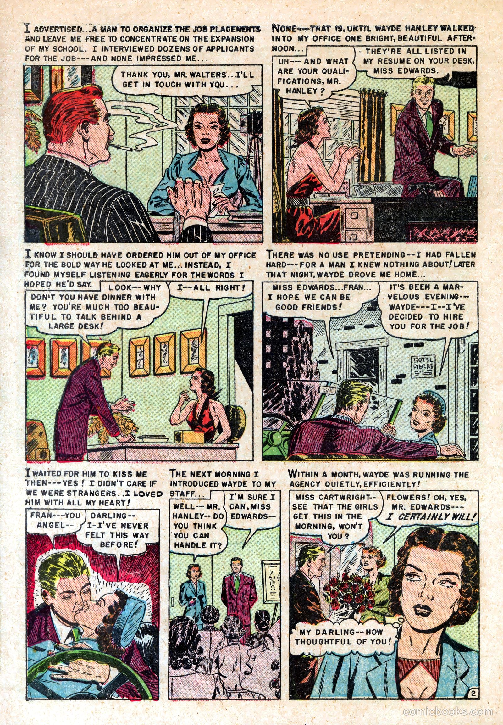 Realistic Romances #17 (1954) — page 28 of 37