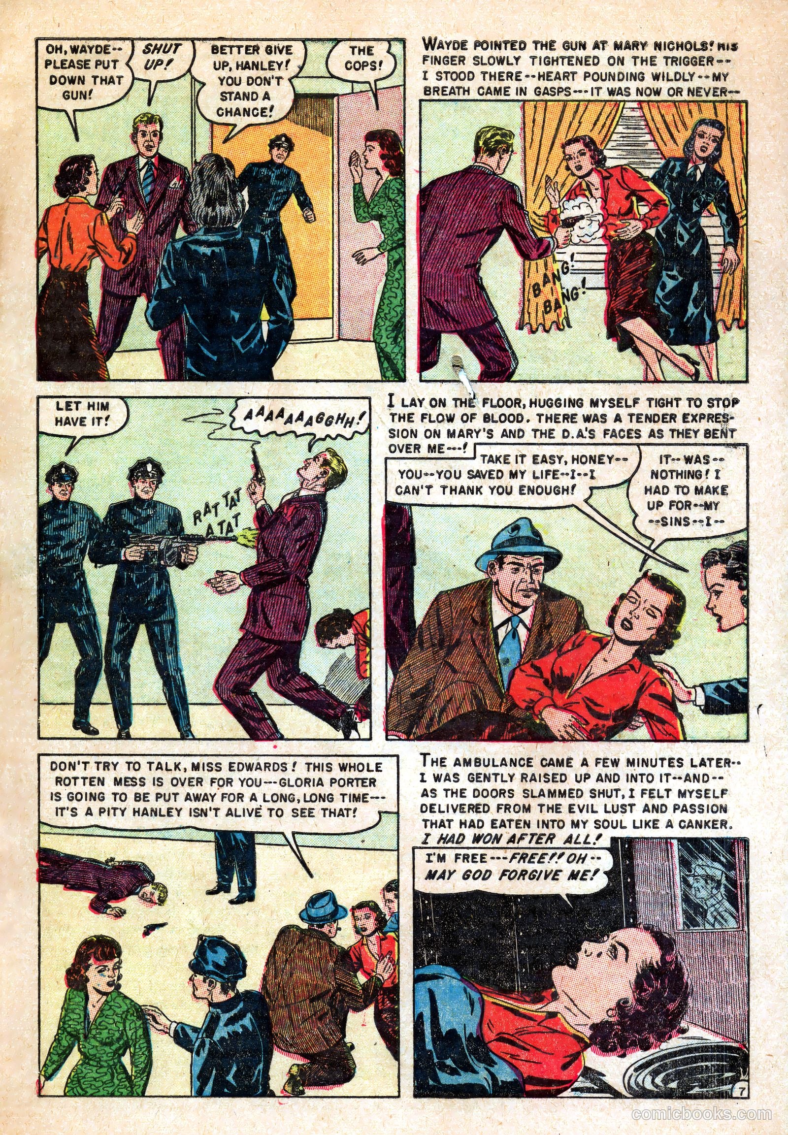 Realistic Romances #17 (1954) — page 33 of 37