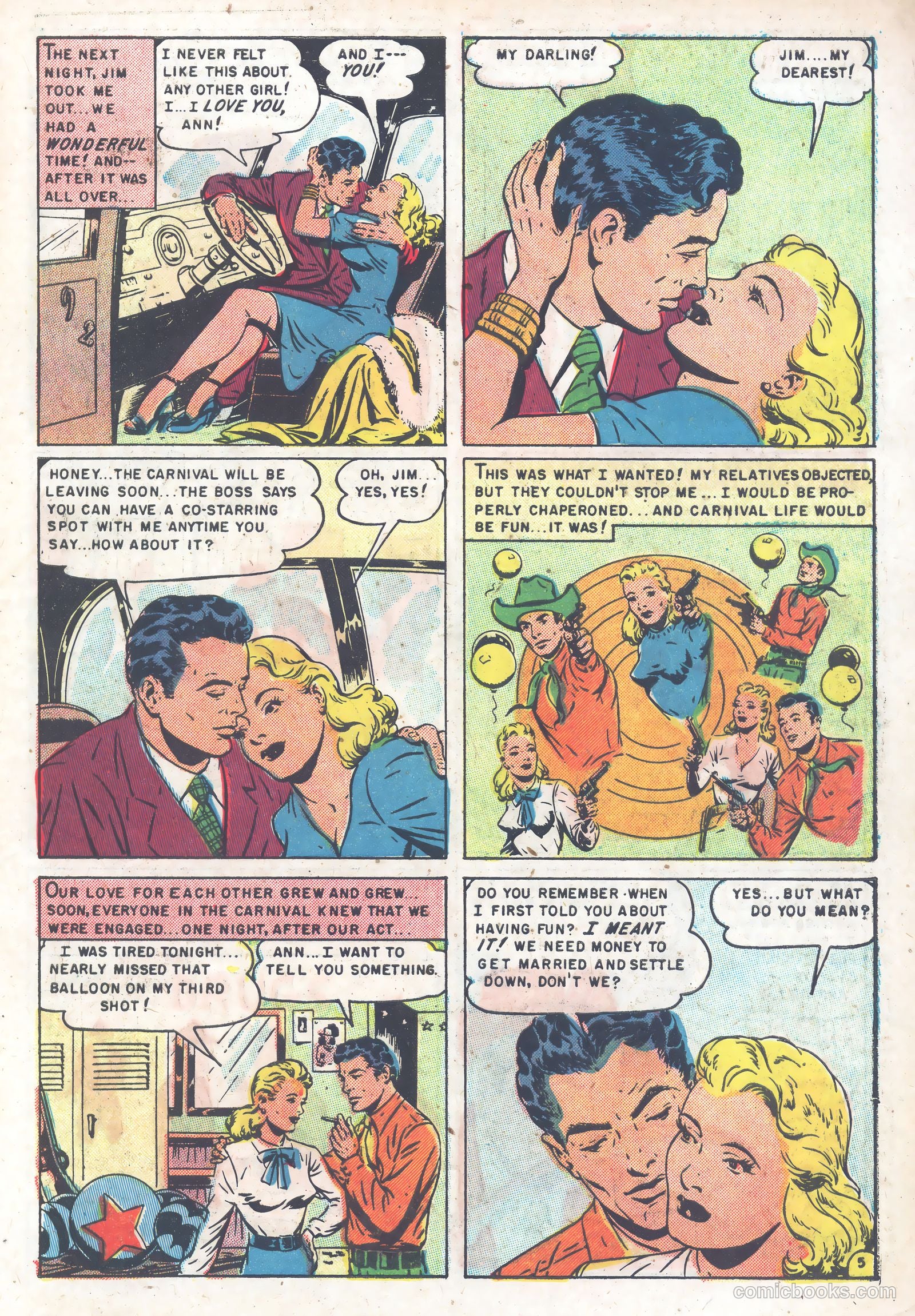 Realistic Romances #2 (1951) — page 7 of 37