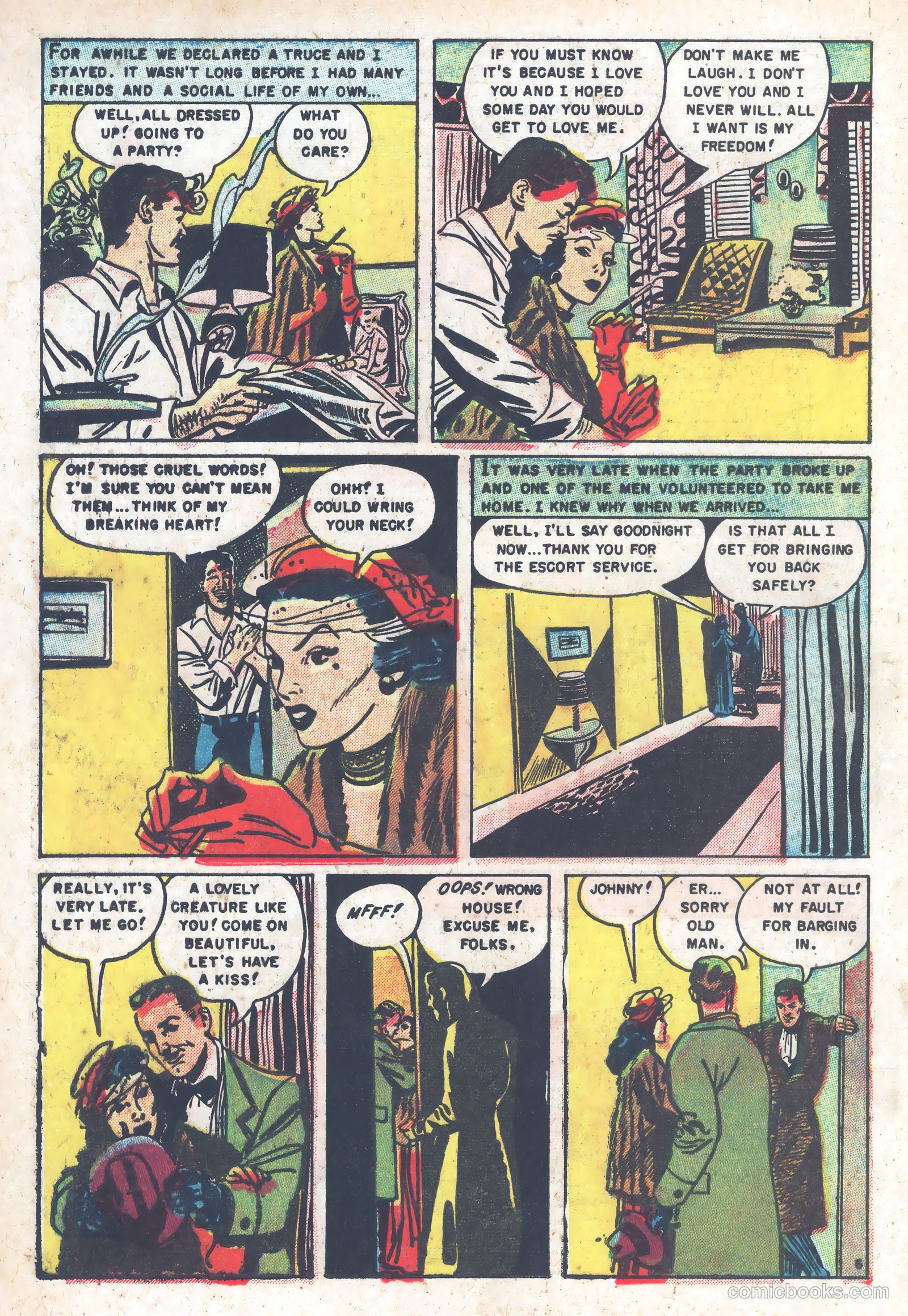 Realistic Romances #2 (1951) — page 16 of 37