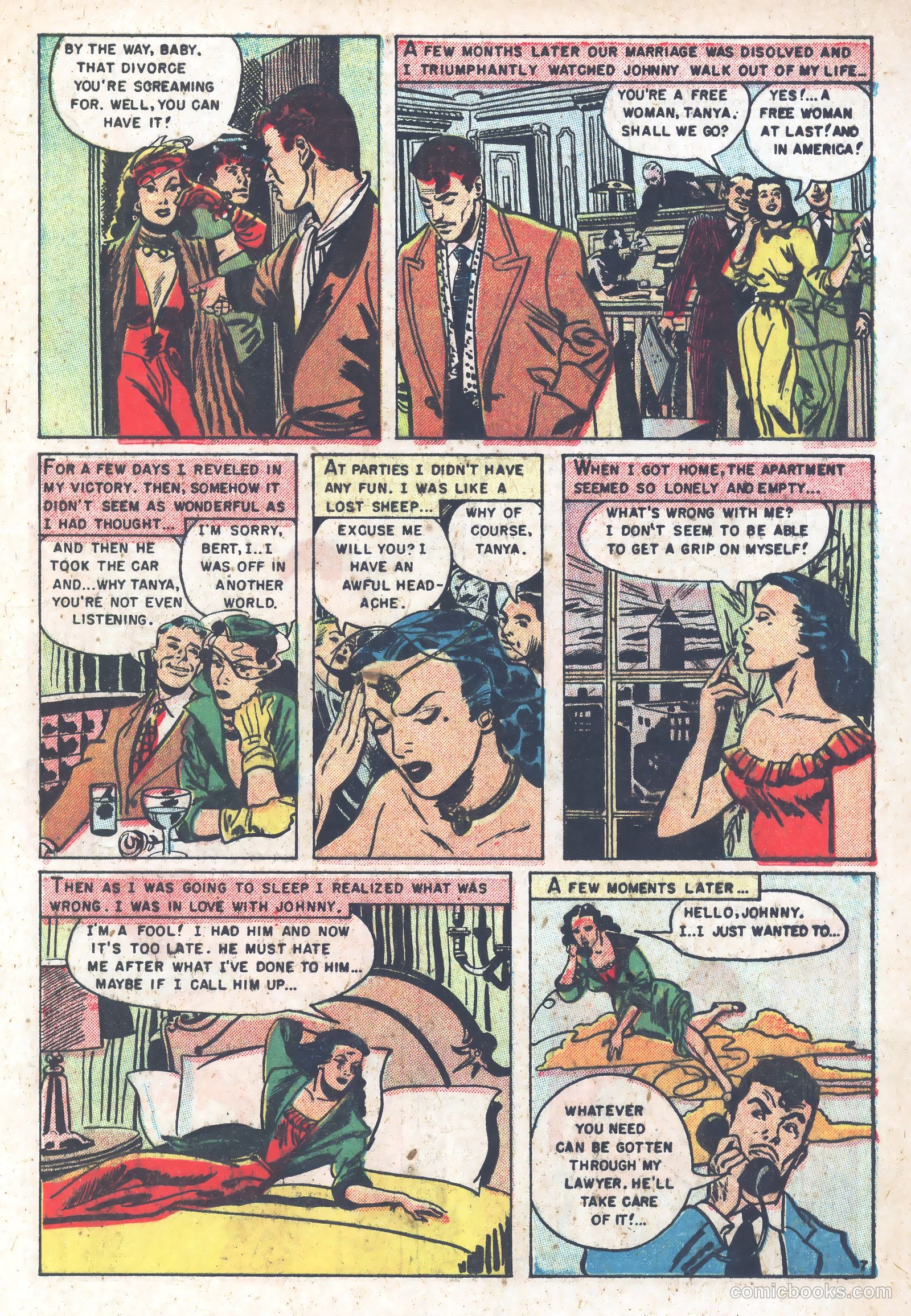 Realistic Romances #2 (1951) — page 17 of 37
