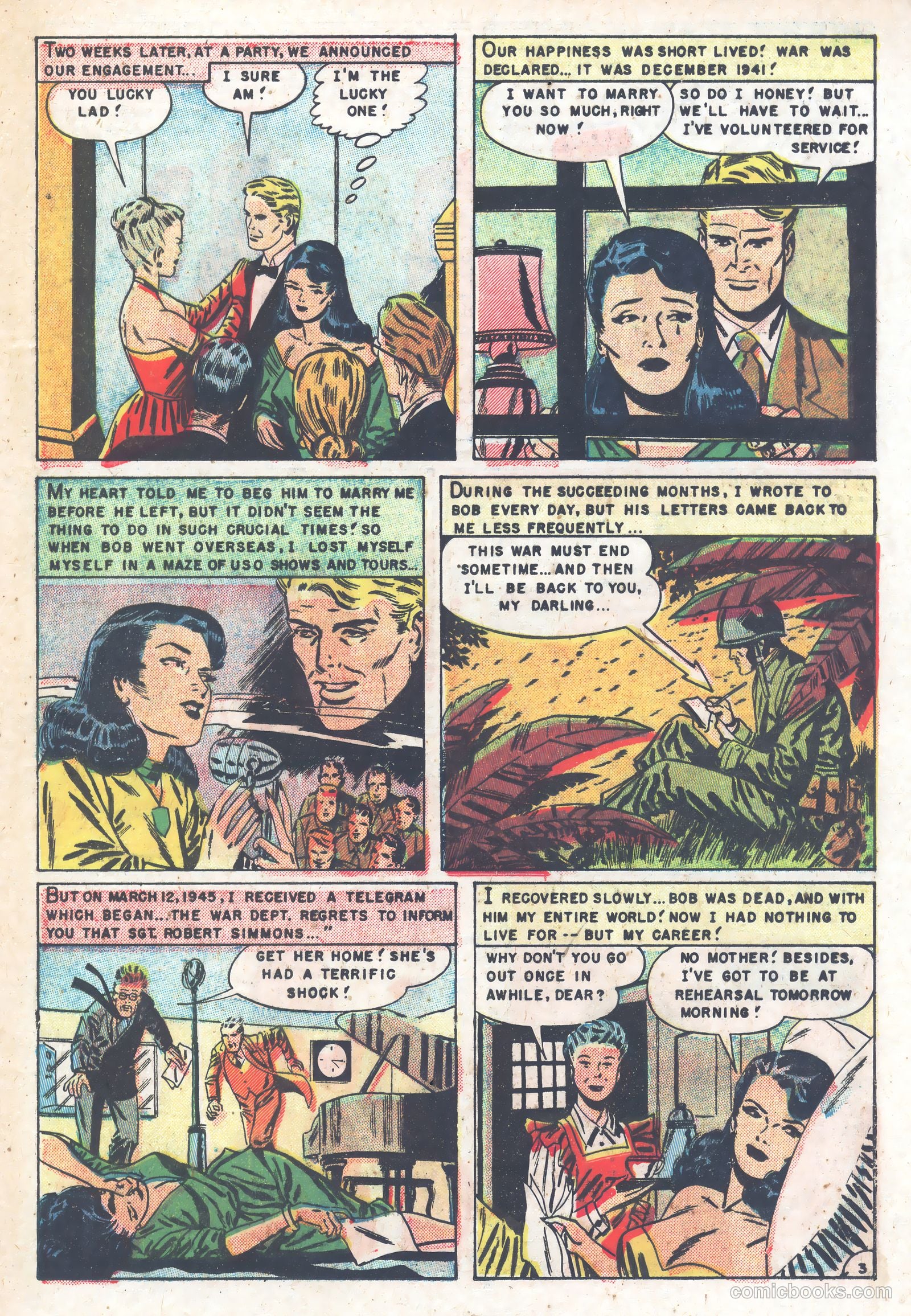 Realistic Romances #2 (1951) — page 21 of 37