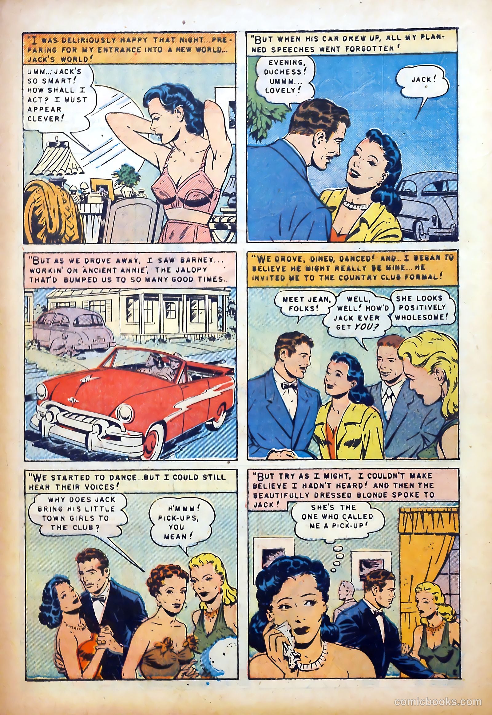 Realistic Romances #3 (1951) — page 4 of 36