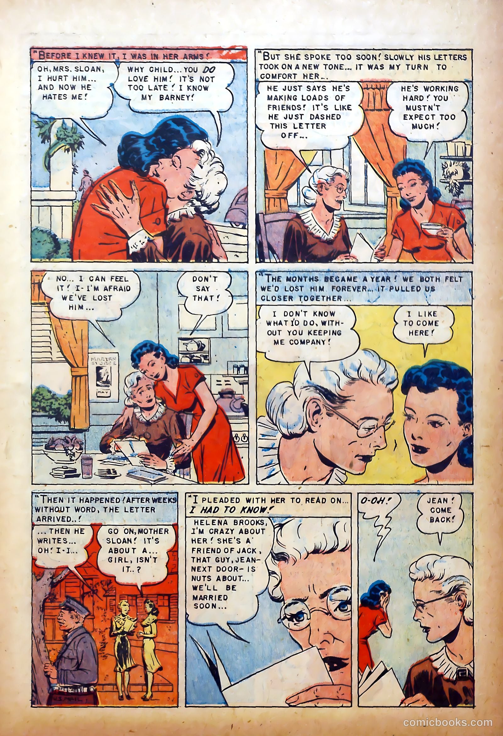 Realistic Romances #3 (1951) — page 7 of 36