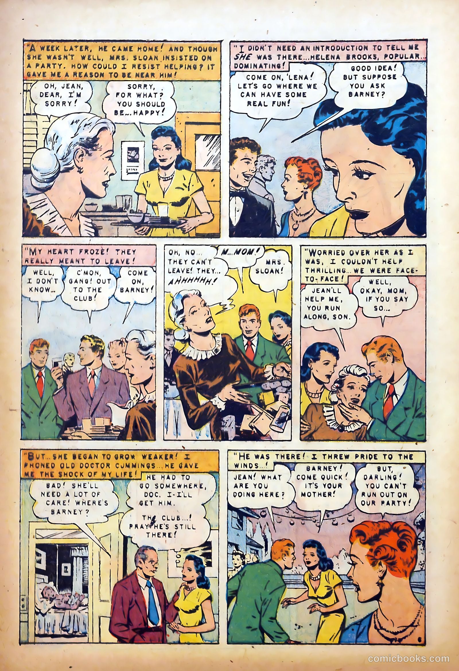 Realistic Romances #3 (1951) — page 8 of 36