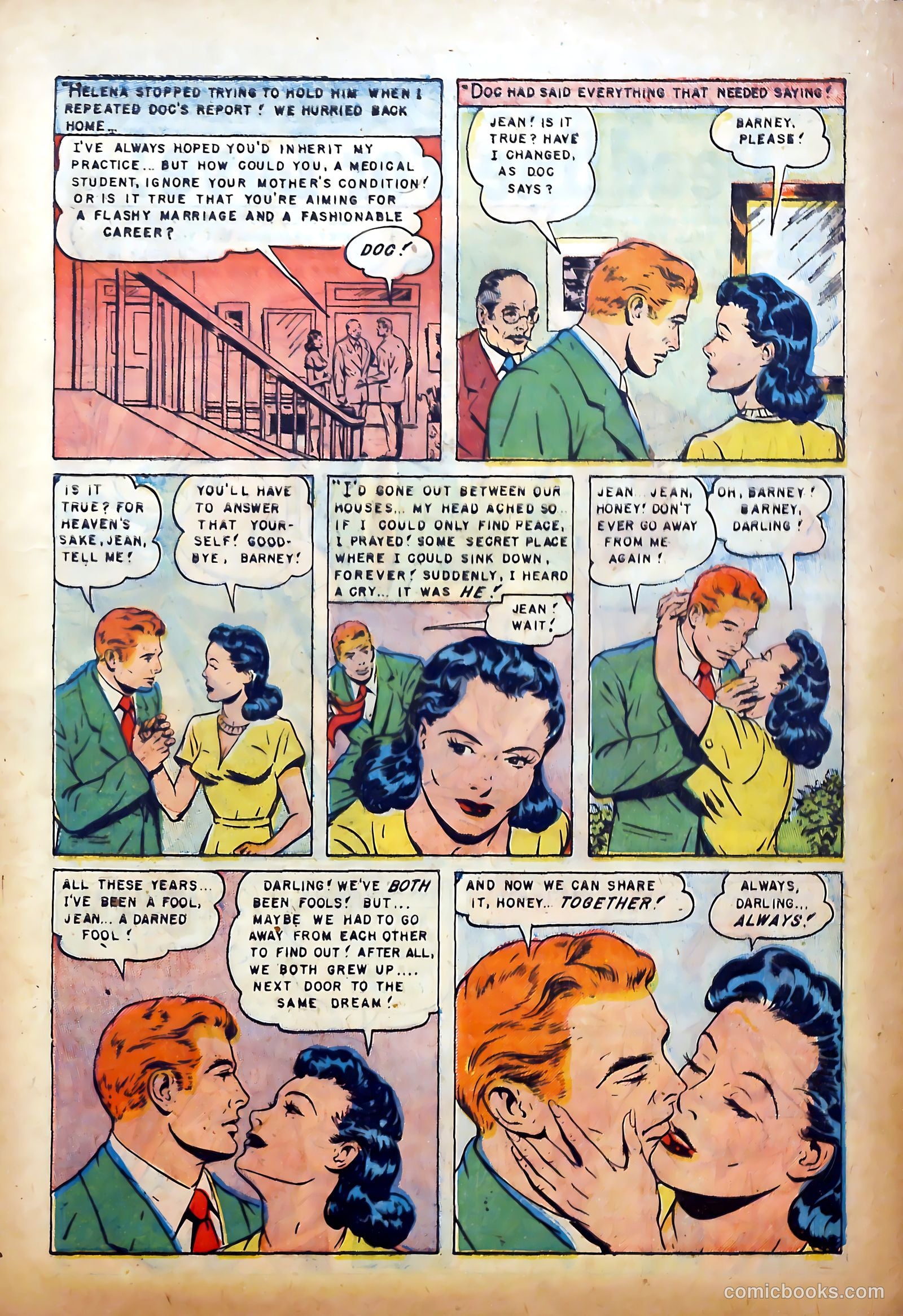 Realistic Romances #3 (1951) — page 9 of 36