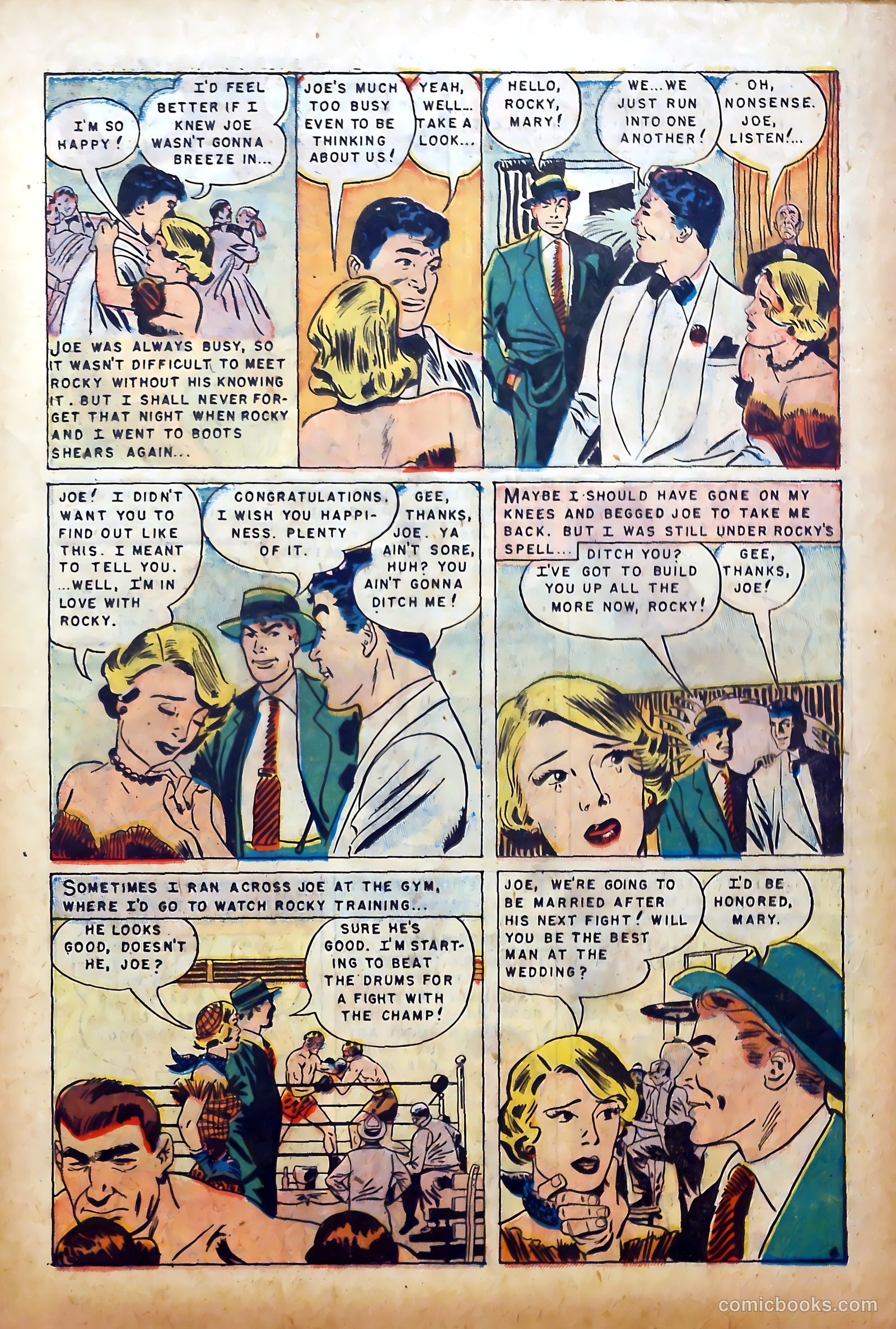Realistic Romances #3 (1951) — page 15 of 36