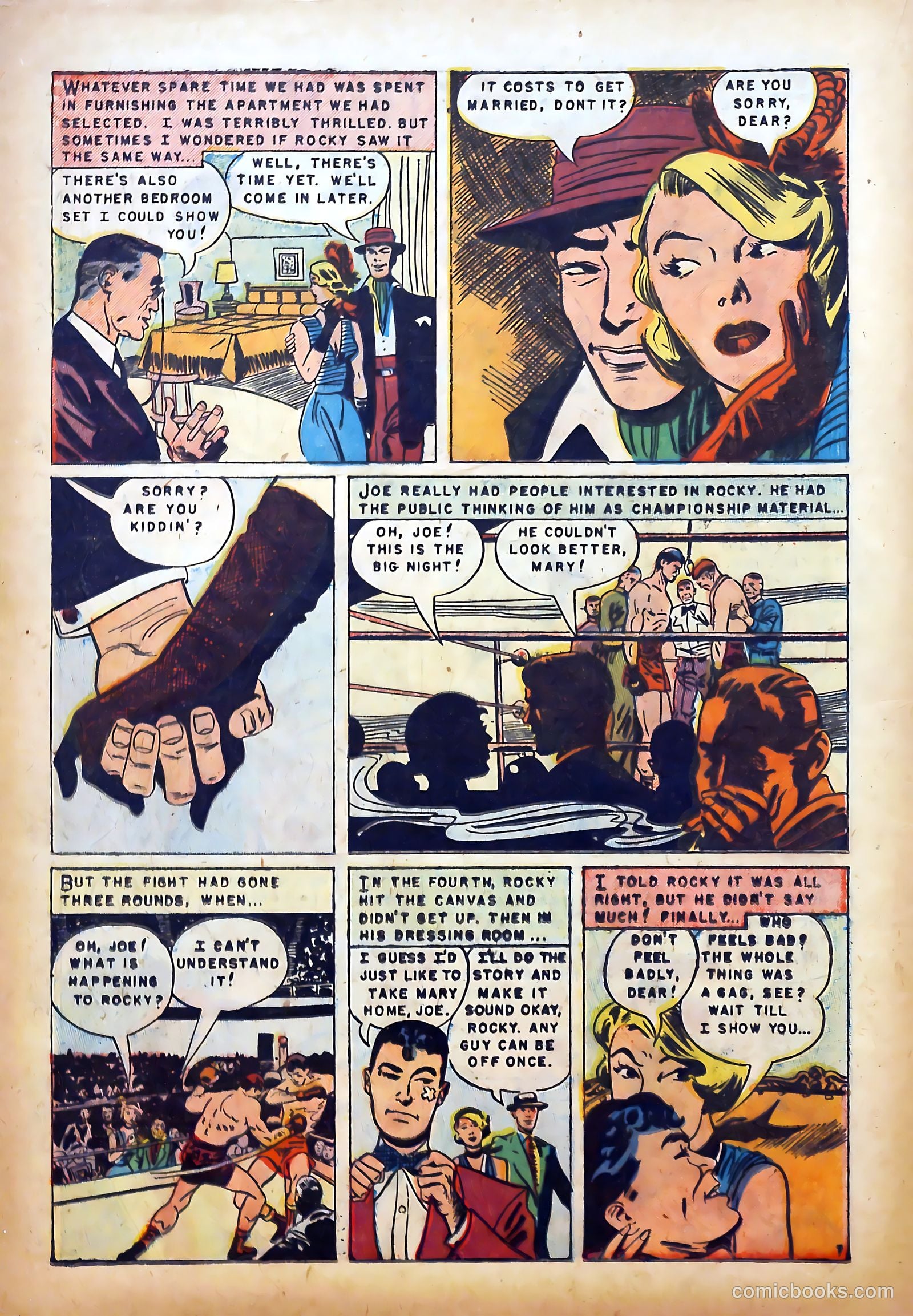 Realistic Romances #3 (1951) — page 16 of 36