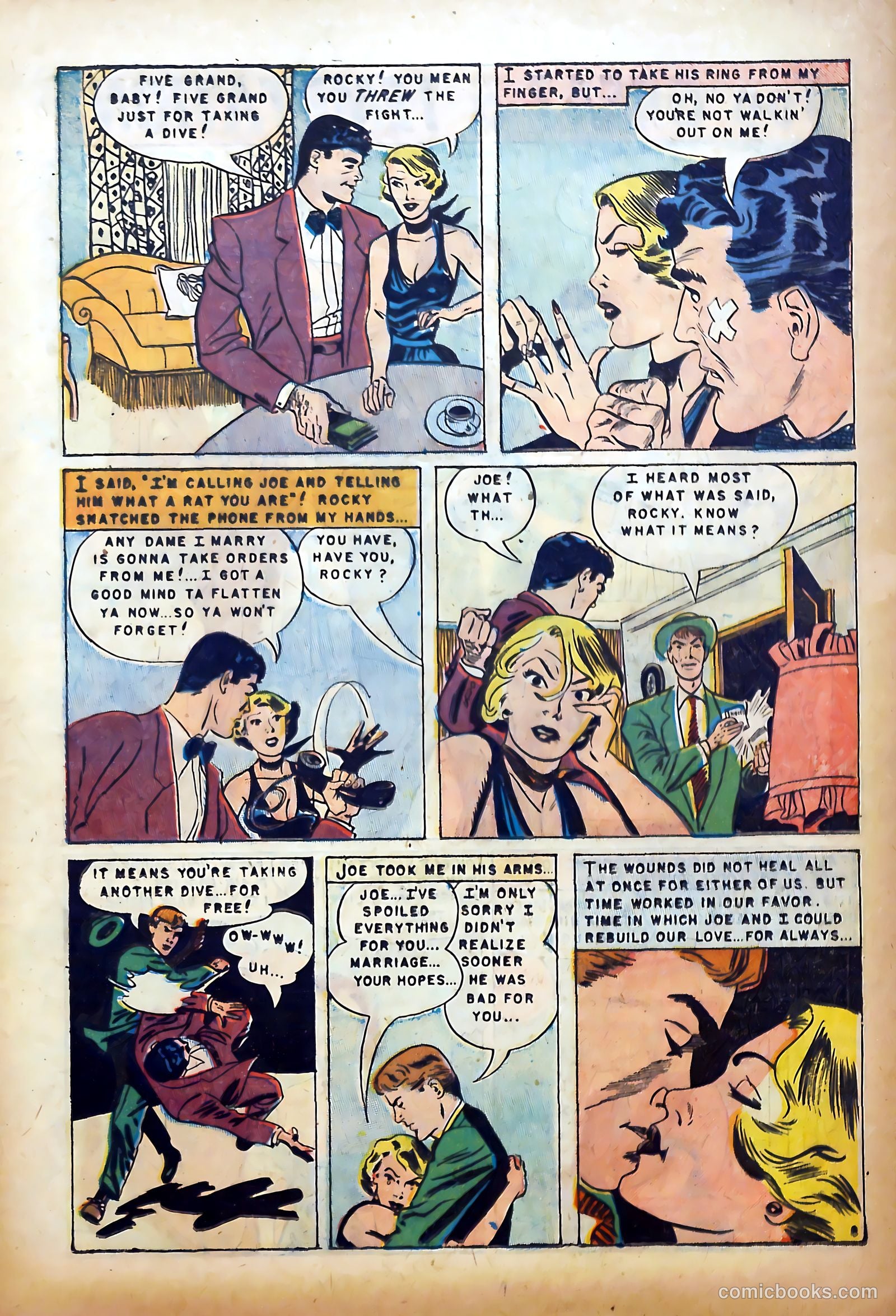 Realistic Romances #3 (1951) — page 17 of 36