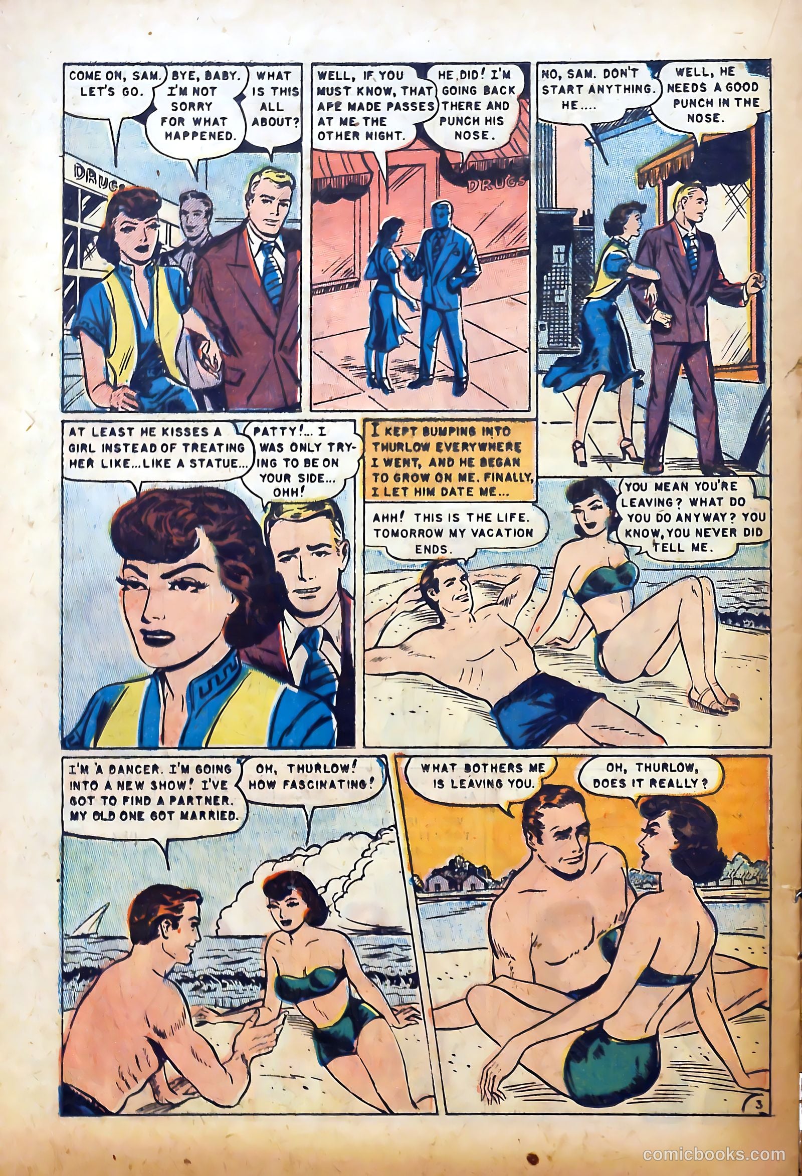 Realistic Romances #3 (1951) — page 20 of 36
