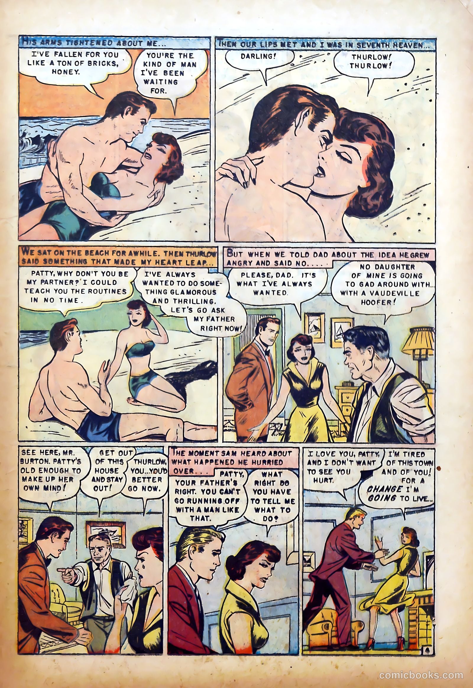 Realistic Romances #3 (1951) — page 21 of 36