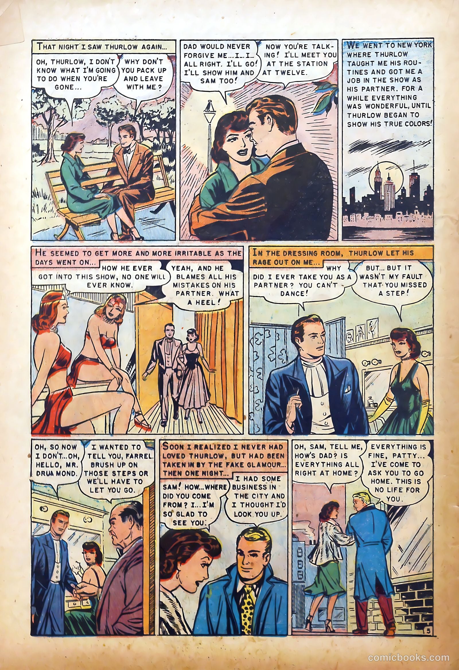 Realistic Romances #3 (1951) — page 22 of 36