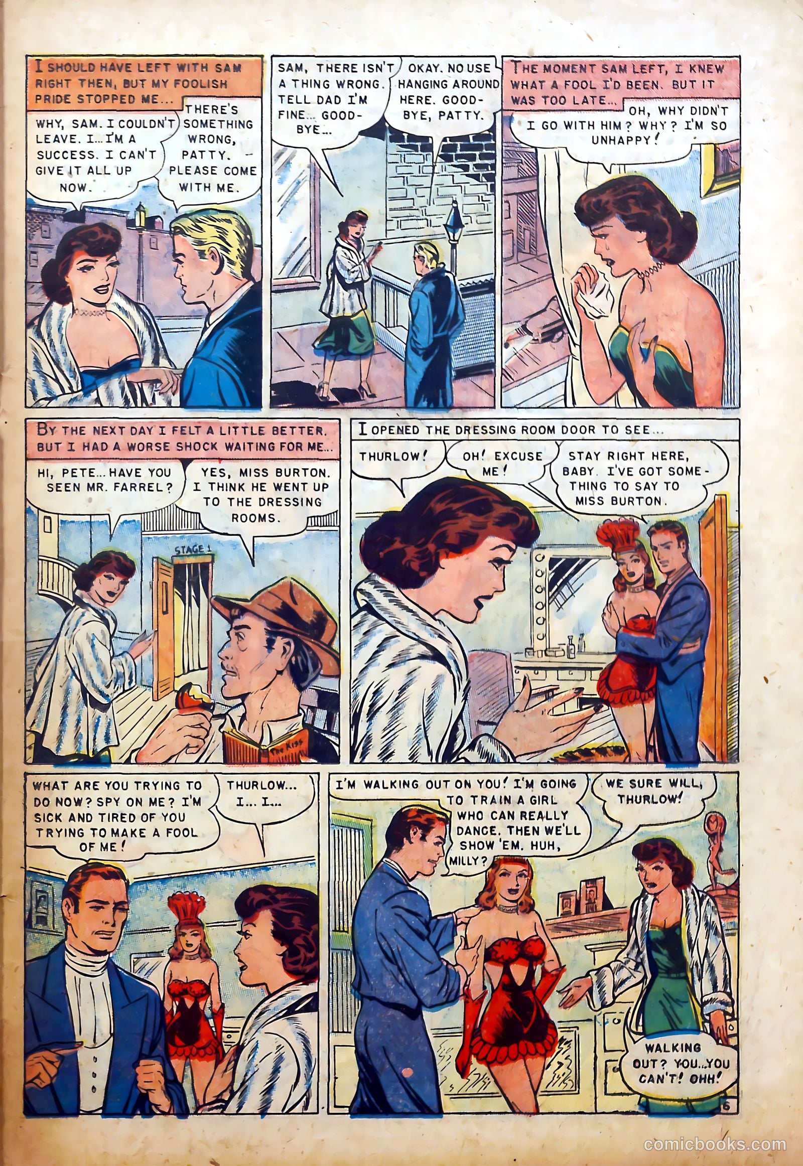 Realistic Romances #3 (1951) — page 23 of 36