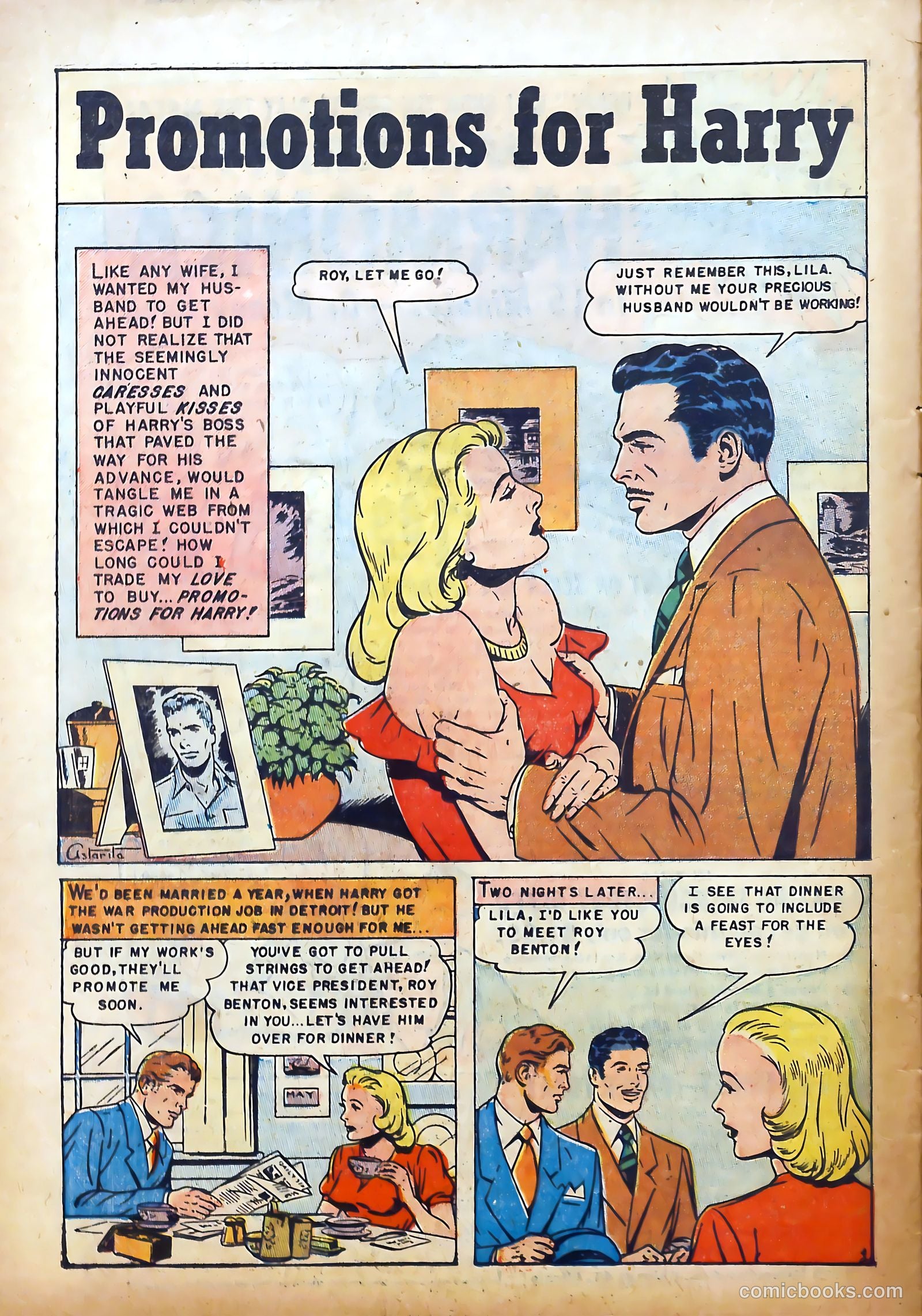 Realistic Romances #3 (1951) — page 26 of 36