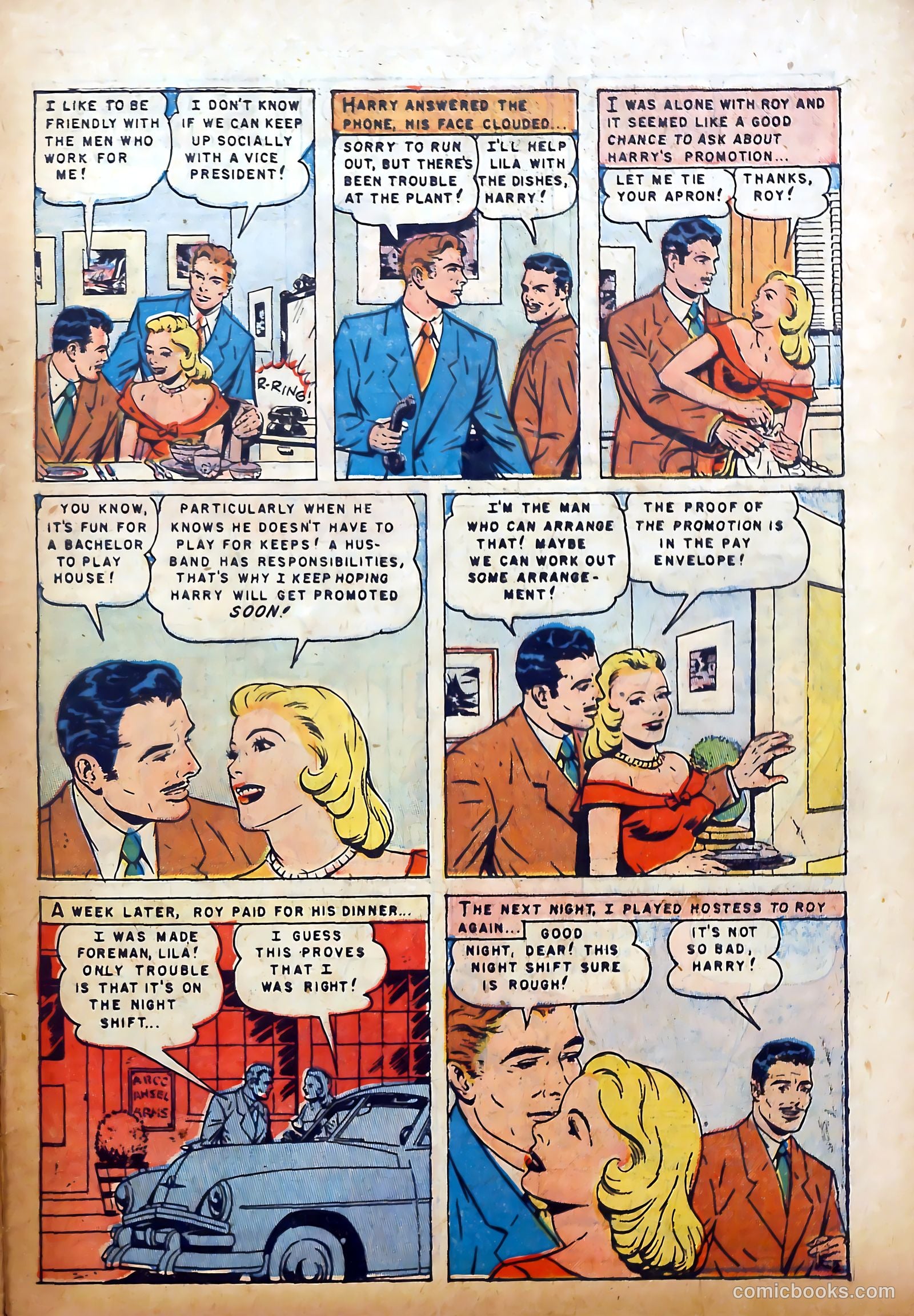 Realistic Romances #3 (1951) — page 27 of 36