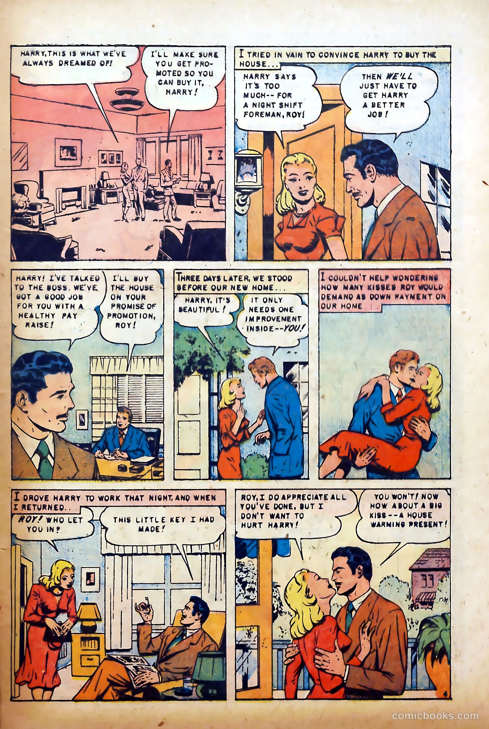 Realistic Romances #3 (1951) — page 29 of 36