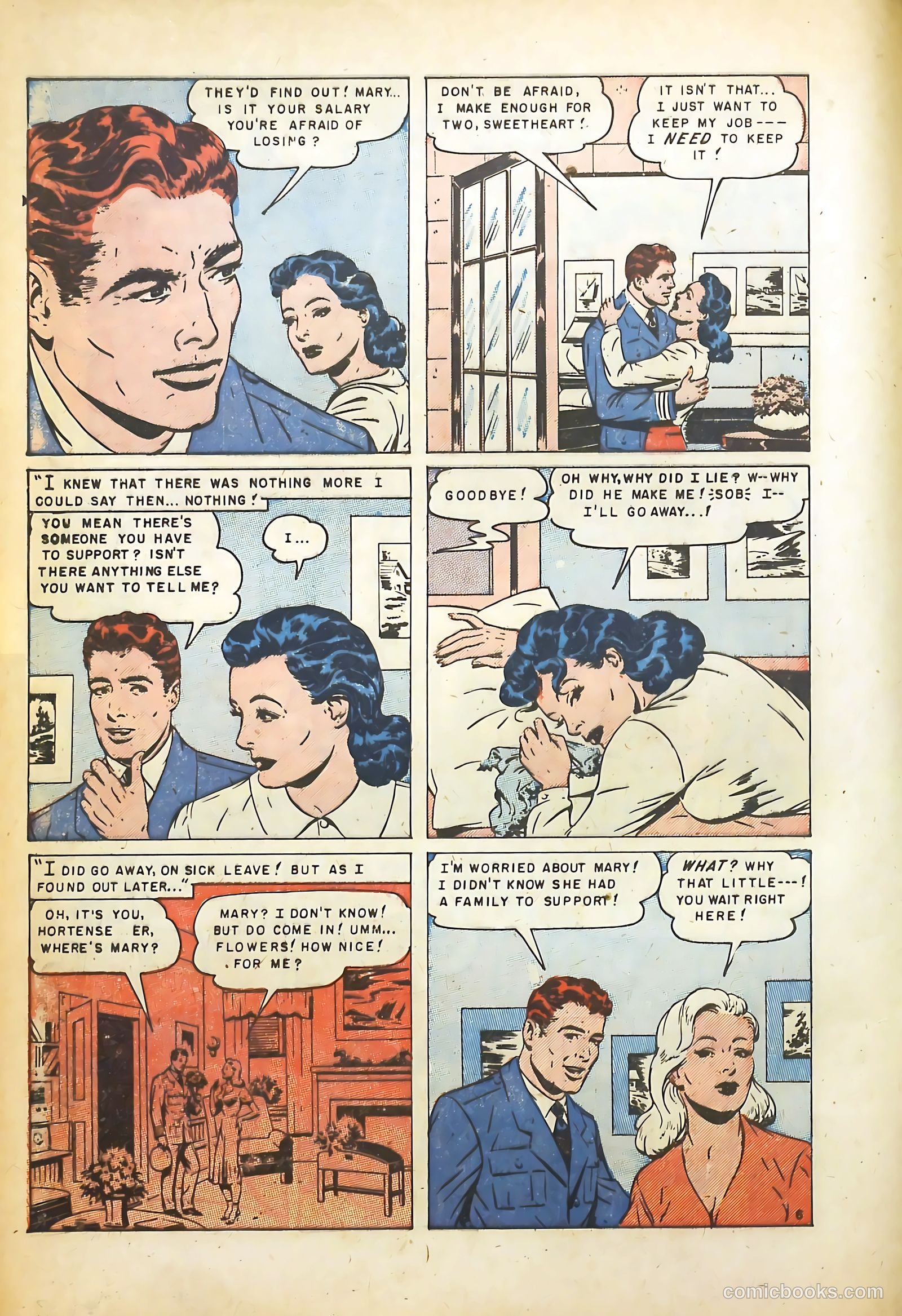 Realistic Romances #4 (1952) — page 9 of 37