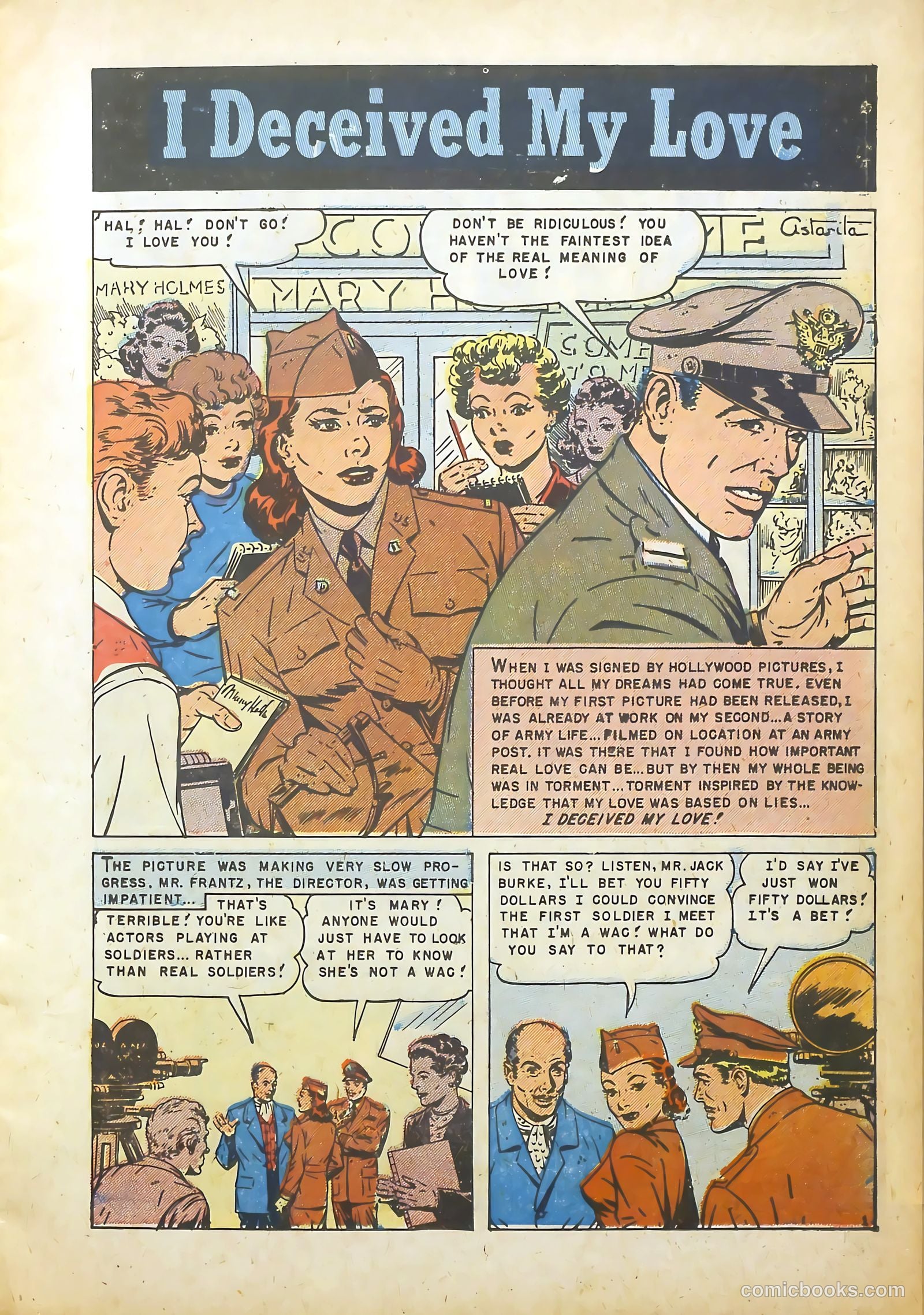 Realistic Romances #4 (1952) — page 12 of 37