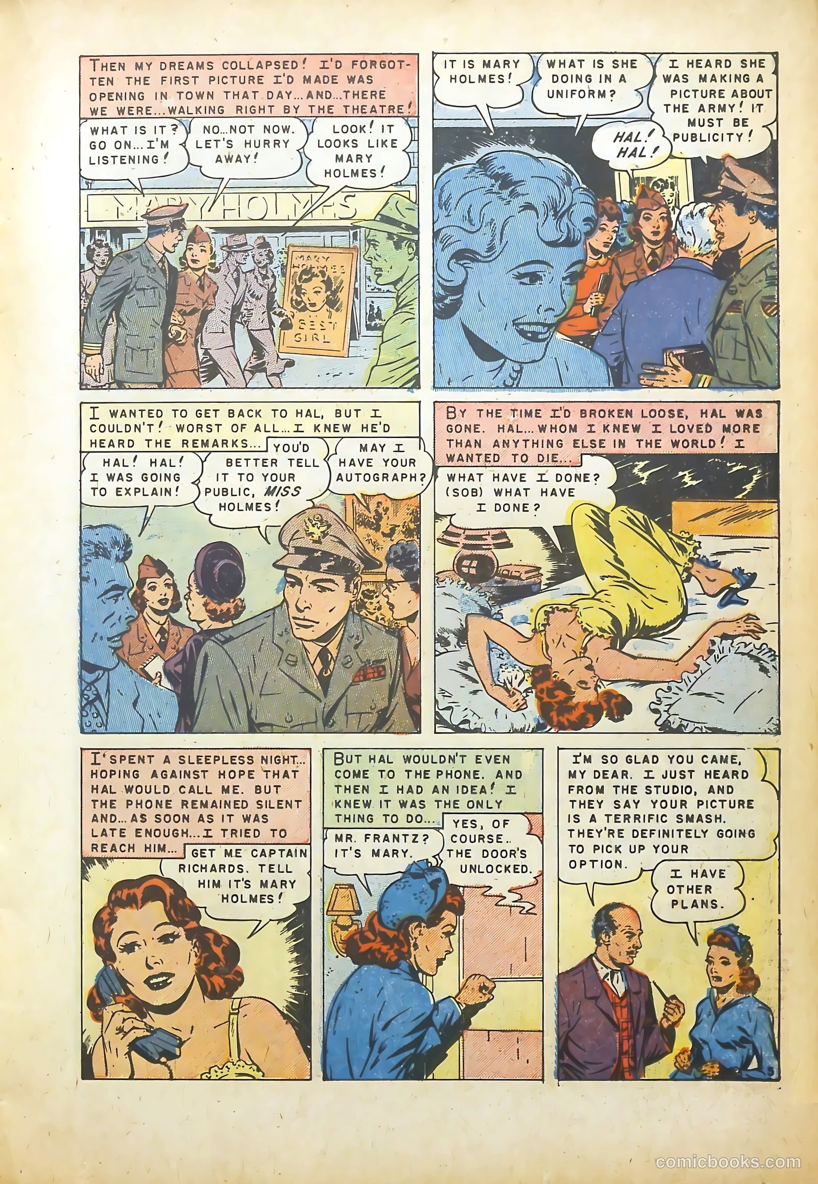 Realistic Romances #4 (1952) — page 16 of 37