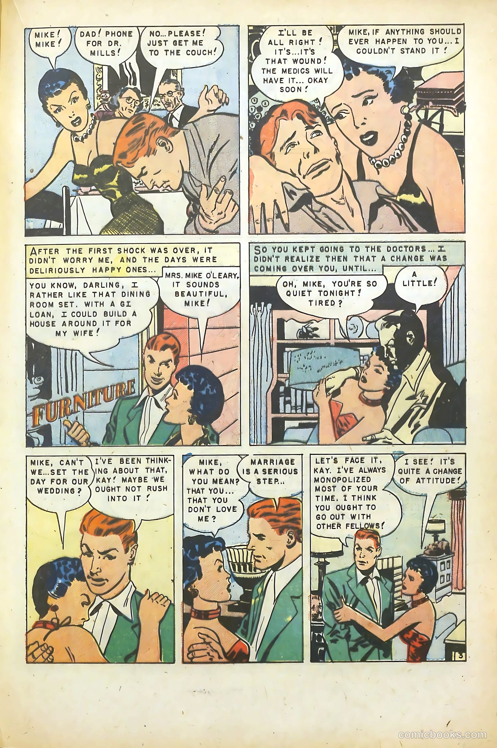 Realistic Romances #4 (1952) — page 22 of 37
