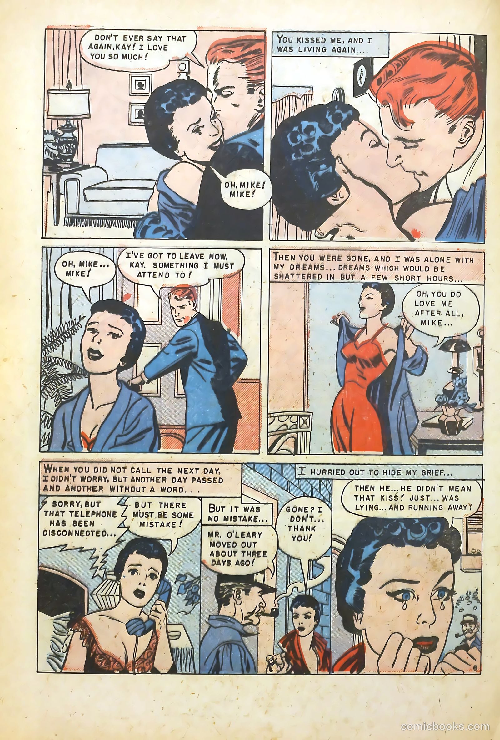 Realistic Romances #4 (1952) — page 25 of 37