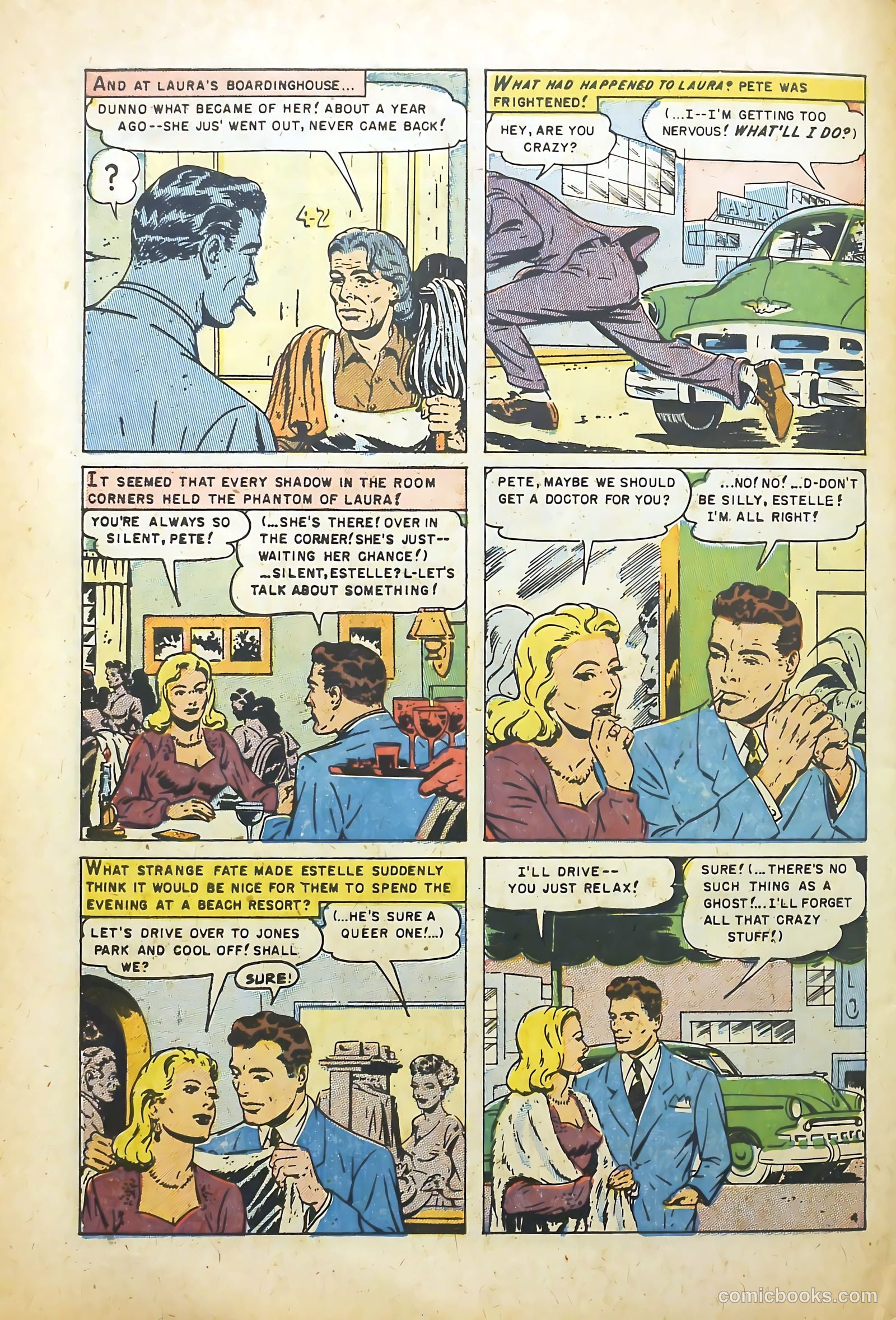 Realistic Romances #4 (1952) — page 31 of 37