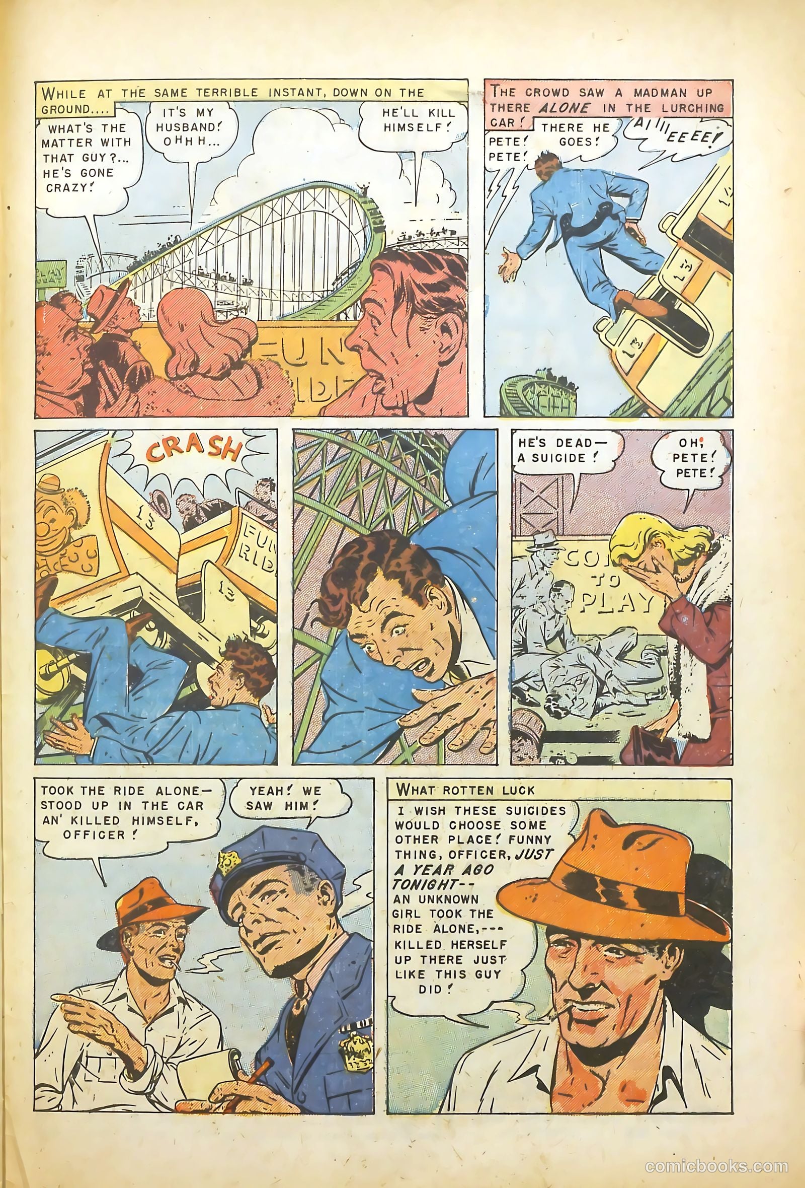 Realistic Romances #4 (1952) — page 34 of 37