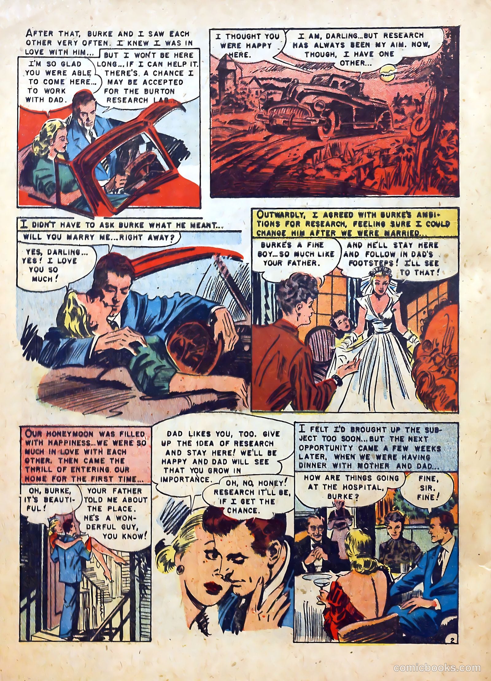 Realistic Romances #5 (1952) — page 4 of 36